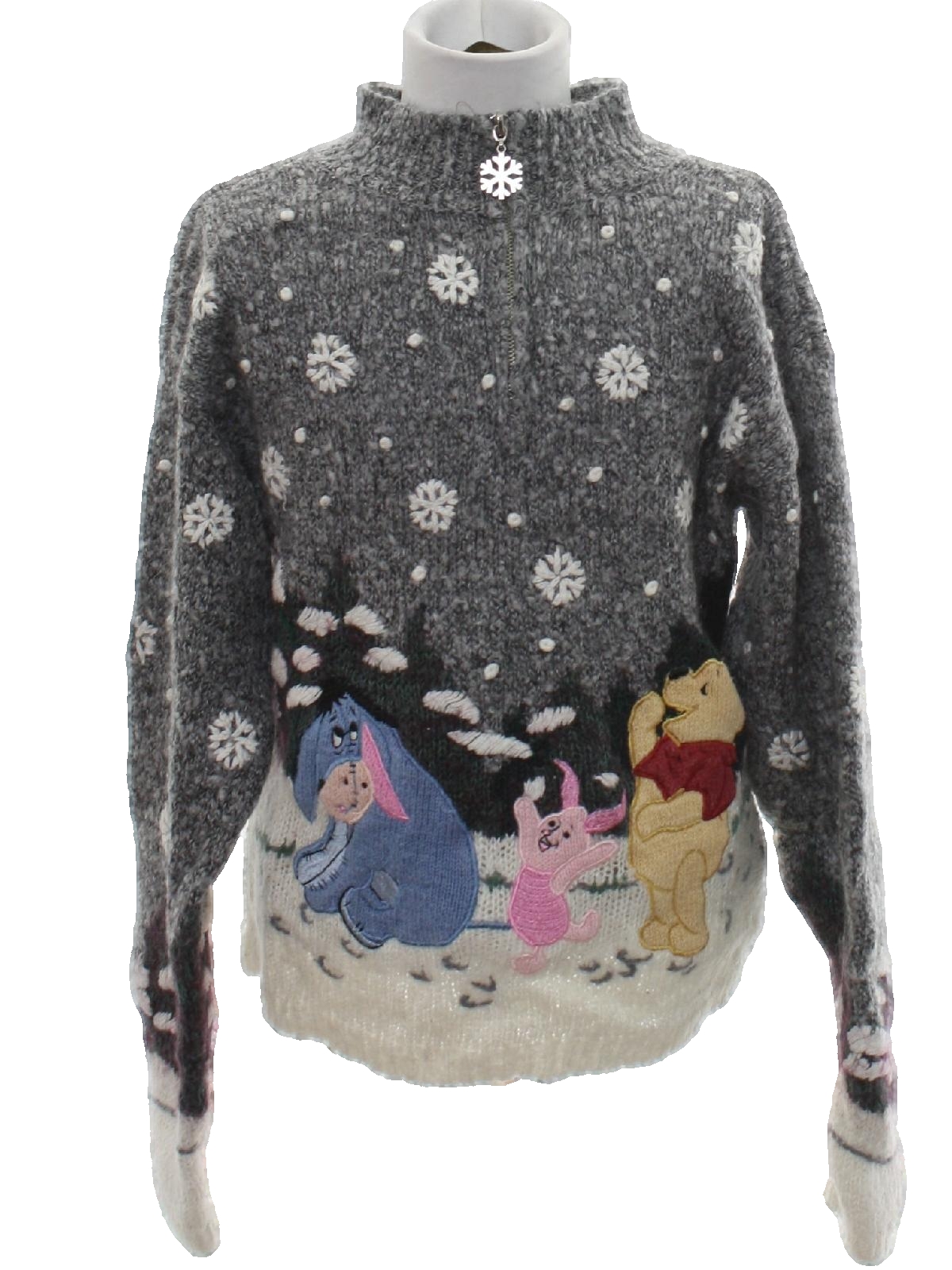 winnie the pooh ugly christmas sweater