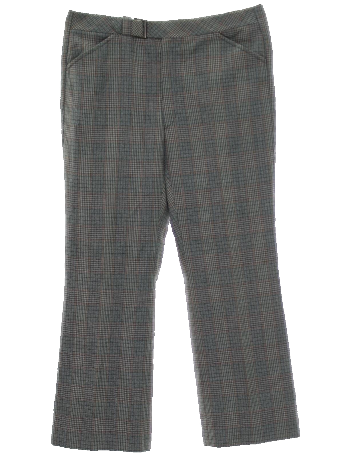 Seventies Vintage Flared Pants / Flares: 70s -No Label- Mens heather ...