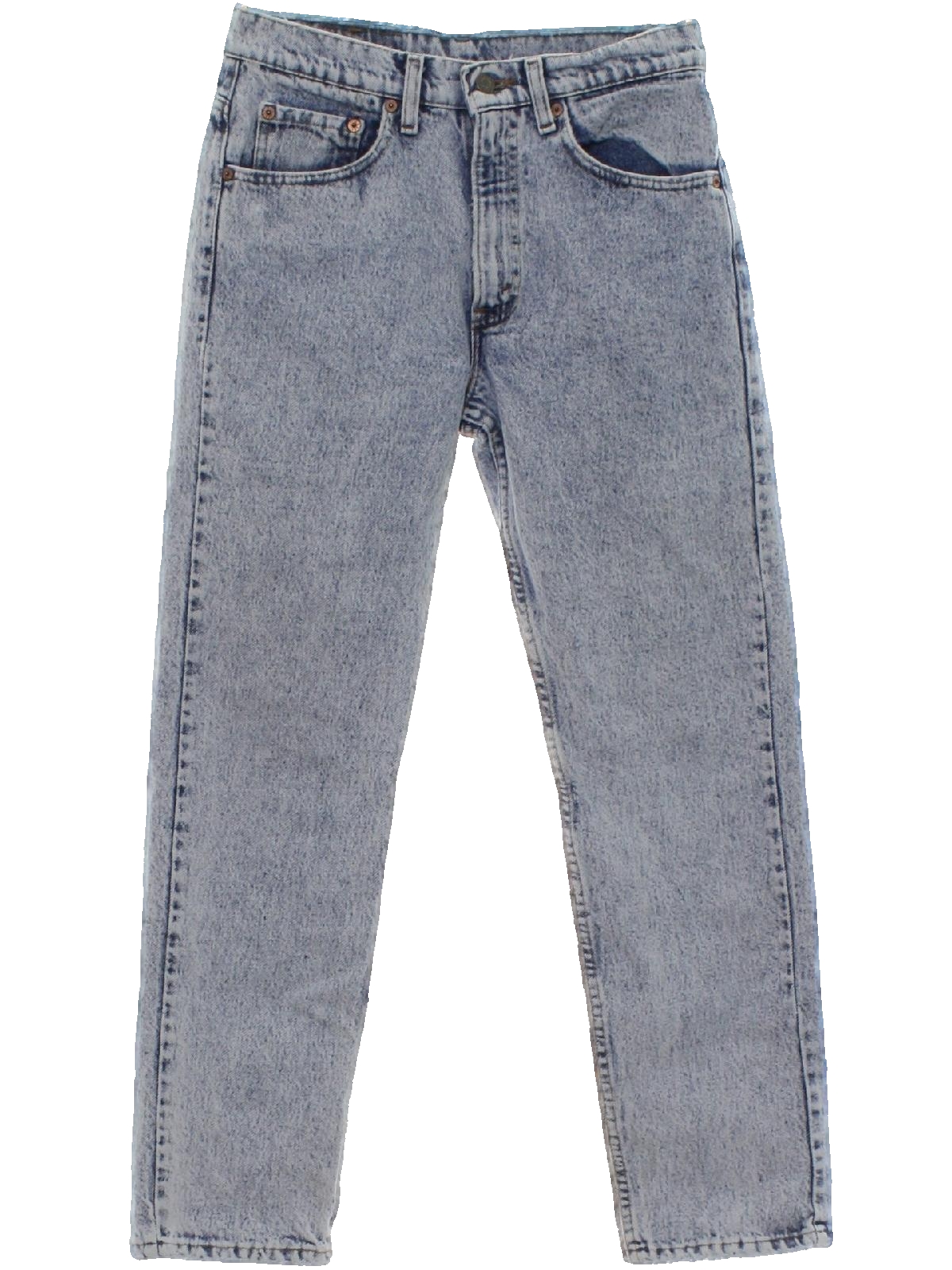 1980's Pants: 80s Levis- Mens acid washed slightly worn light blue ...