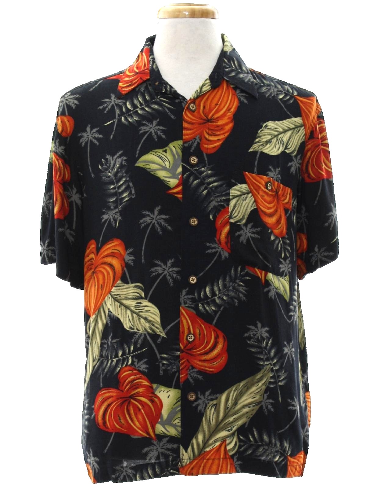 1990's Vintage Ron Chereskin Hawaiian Shirt: 90s -Ron Chereskin- Mens ...