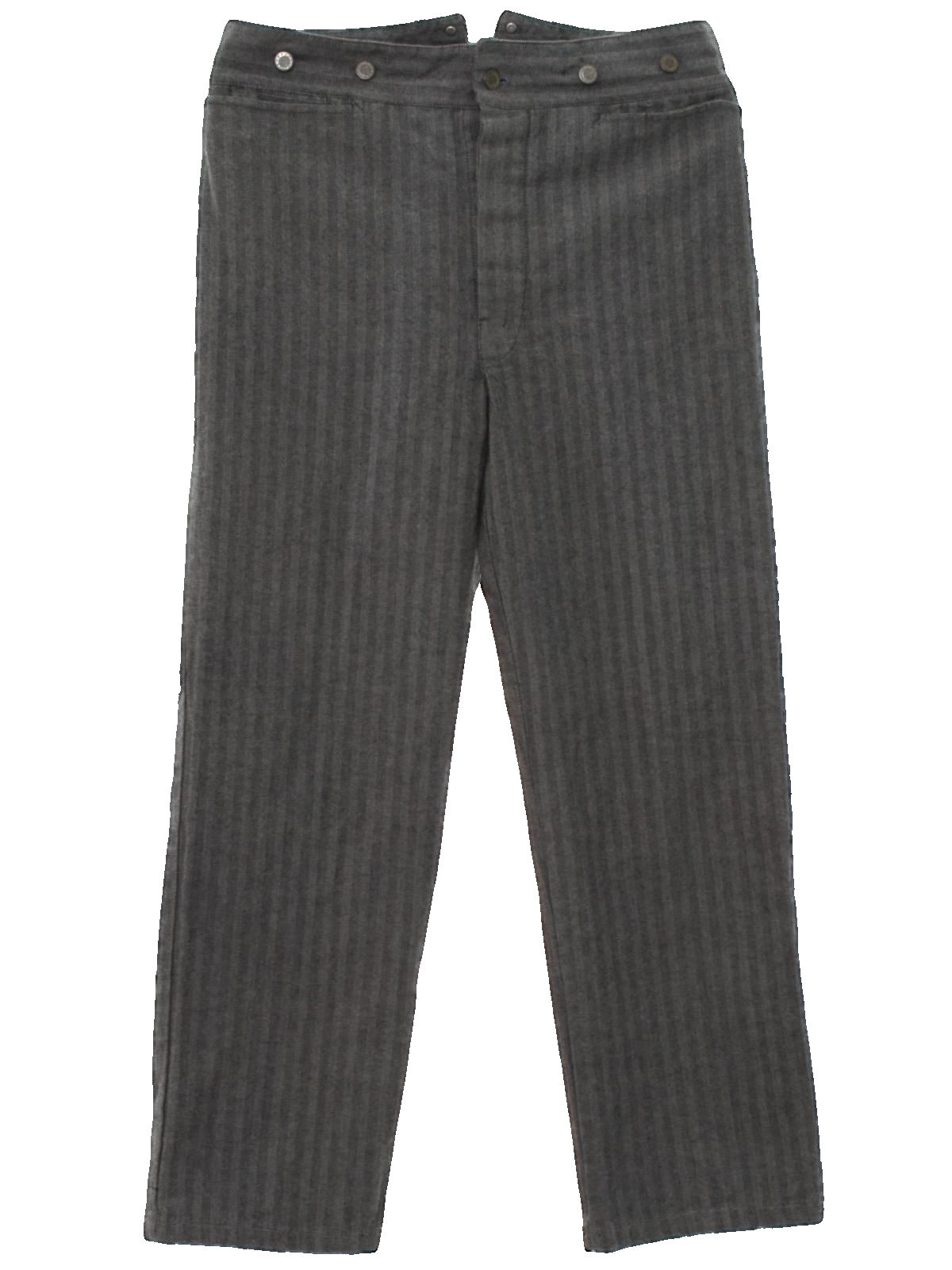 1920's Retro Pants: Pre-1920s style (made recently) -Wah- Mens heather ...