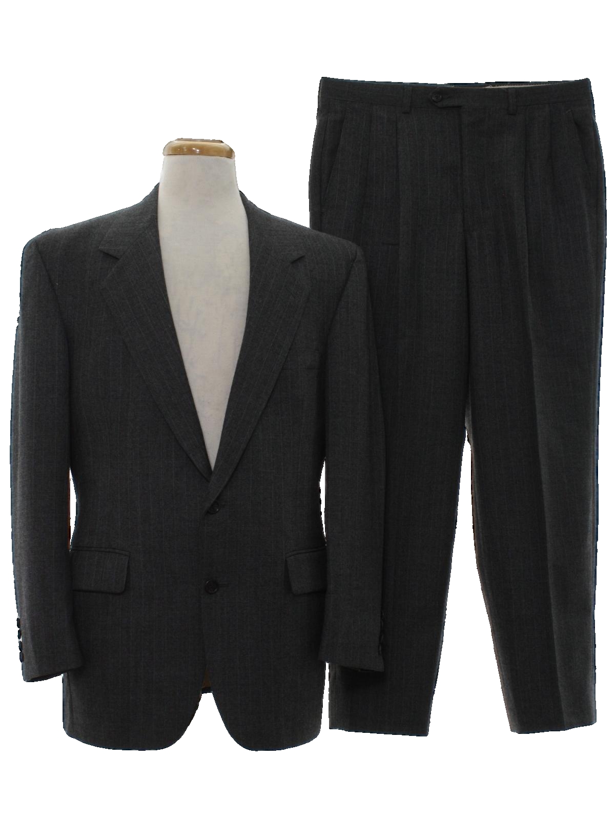 Eighties Vintage Suit: 80s -Bill Blass- Mens two piece totally 80s suit ...