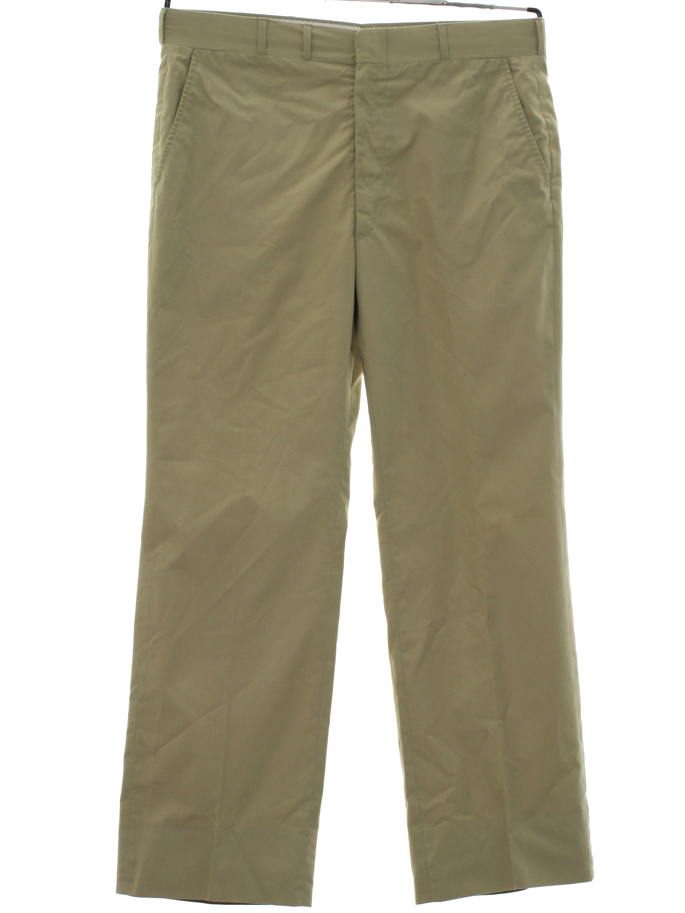 Retro 1980's Pants (Corbin) : 80s -Corbin- Mens khaki solid colored ...