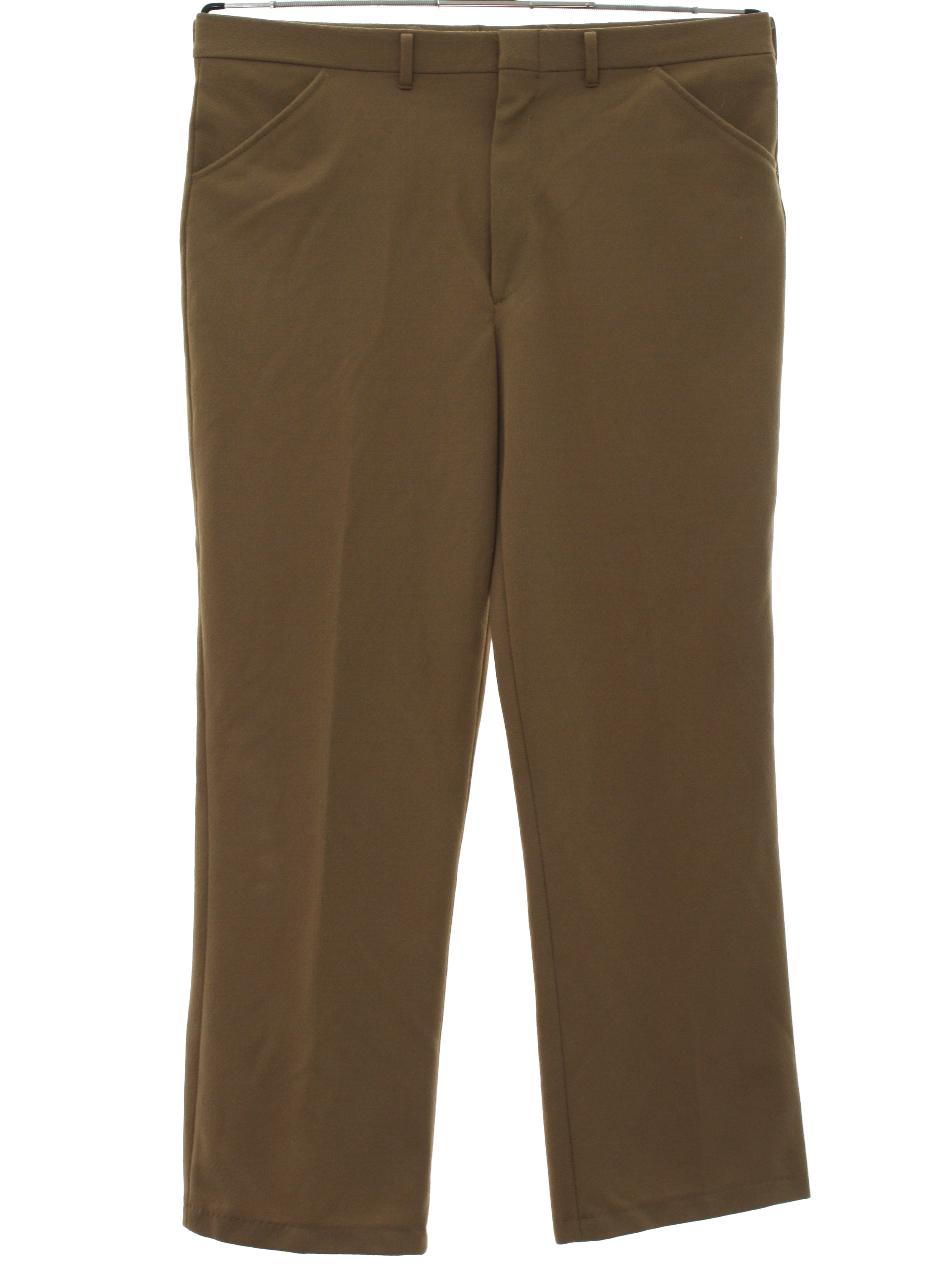 cuffless track pants
