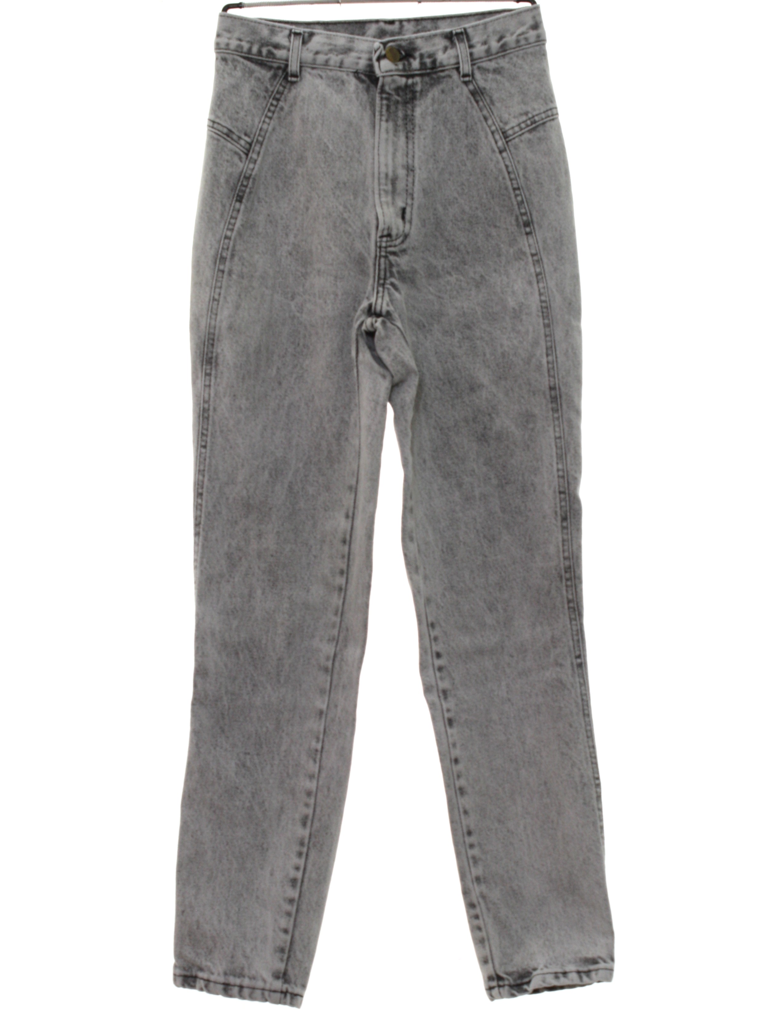 80s Pants (Chic): 80s -Chic- Womens light grey acid washed background ...