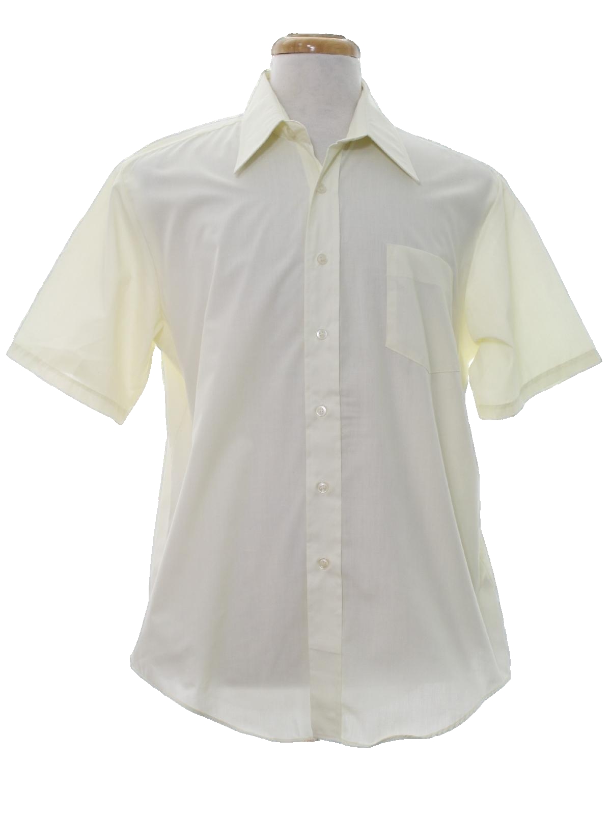 Retro 60s Shirt (J C Penney) : Late 60s -J C Penney- Mens cream ...