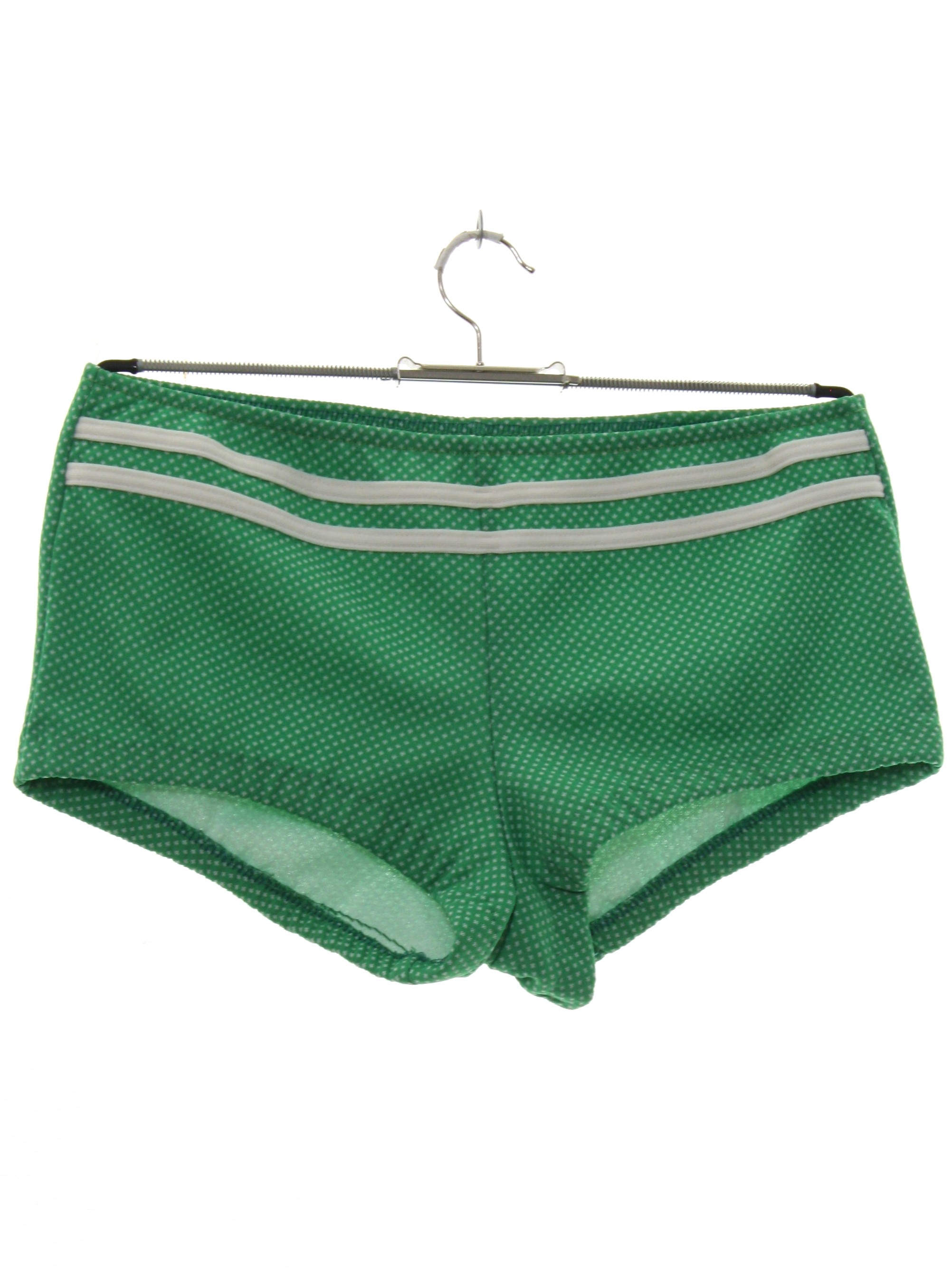Seventies Vintage Swimsuit/Swimwear: 70s -Missing Label- Womens green ...