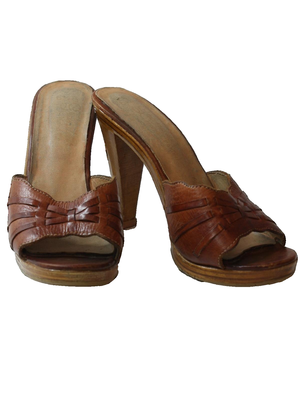 Retro 1970's Shoes (Missing Label) : 70s -Missing Label- Womens brown ...
