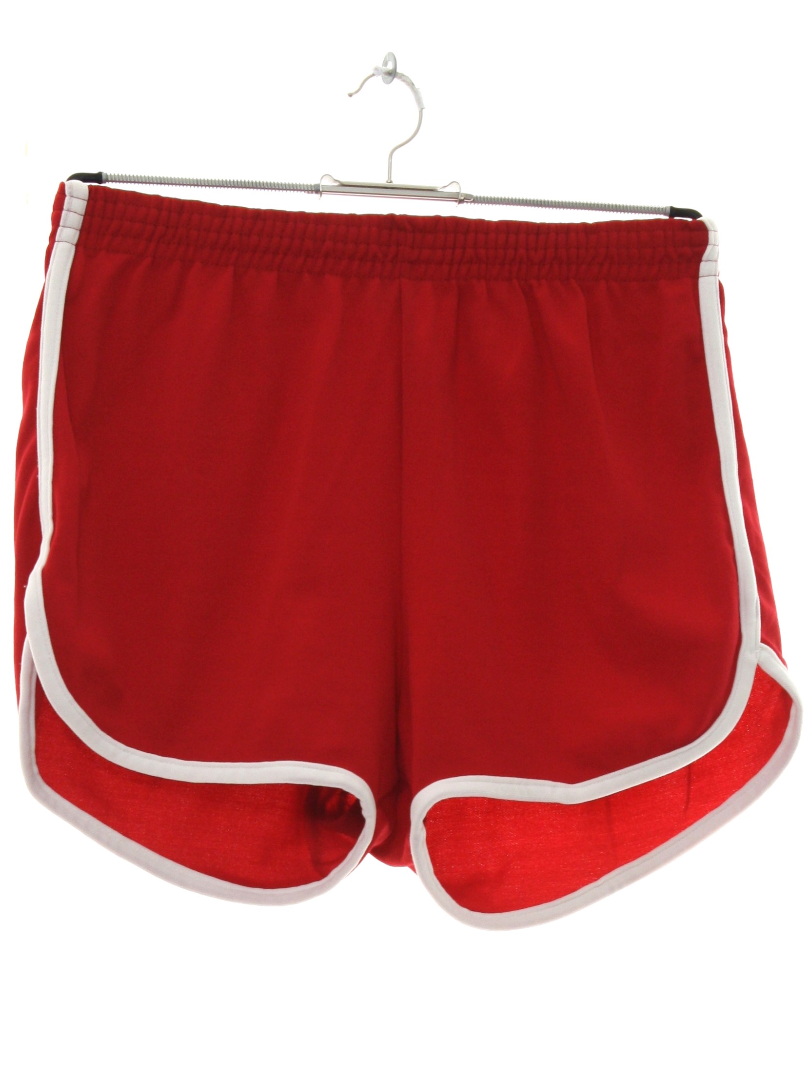 Sears 80's Vintage Shorts: 80s -Sears- Mens red background polyester ...