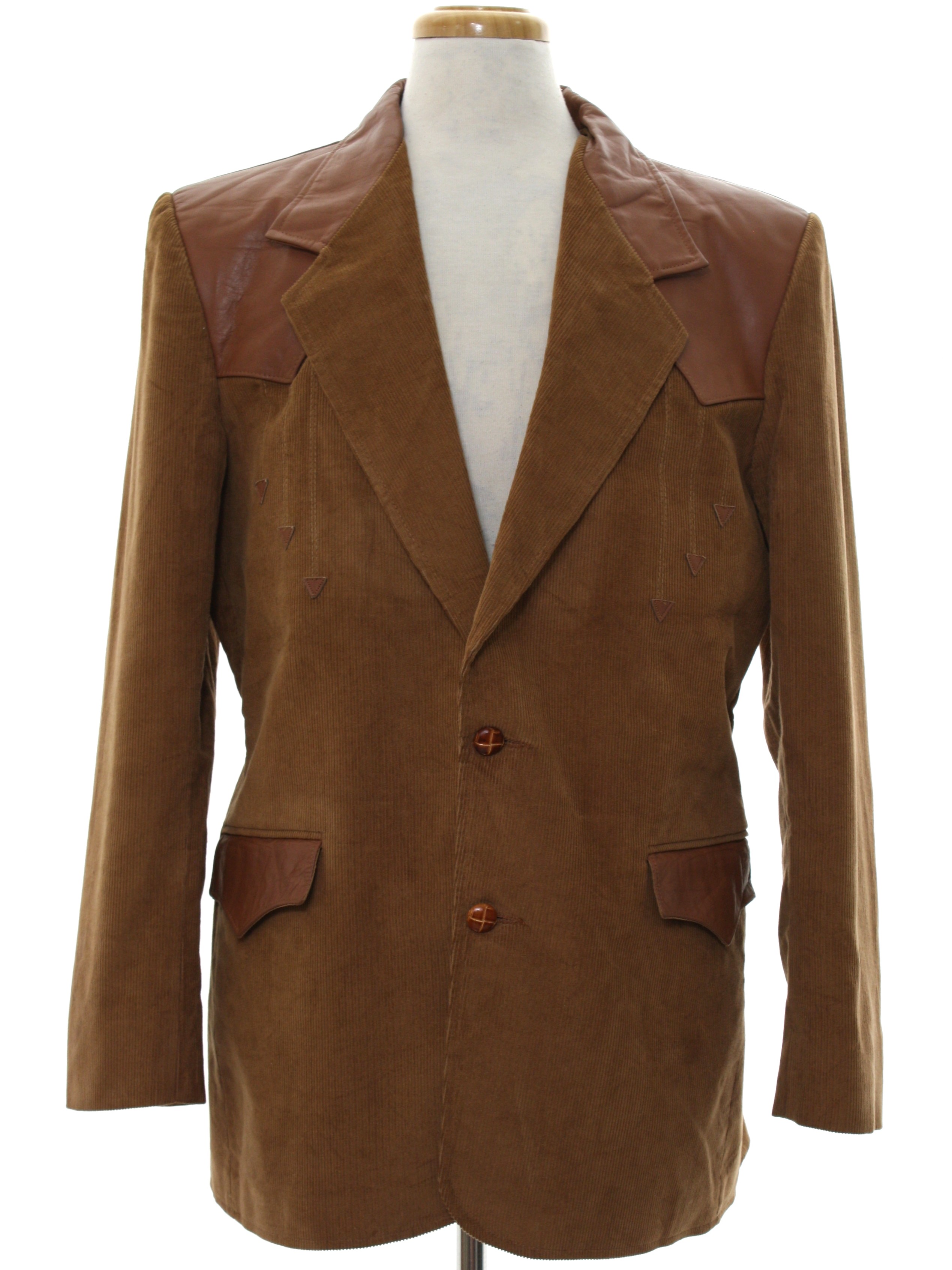 Pioneer Wear 80's Vintage Jacket: 80s -Pioneer Wear- Mens soft brown ...
