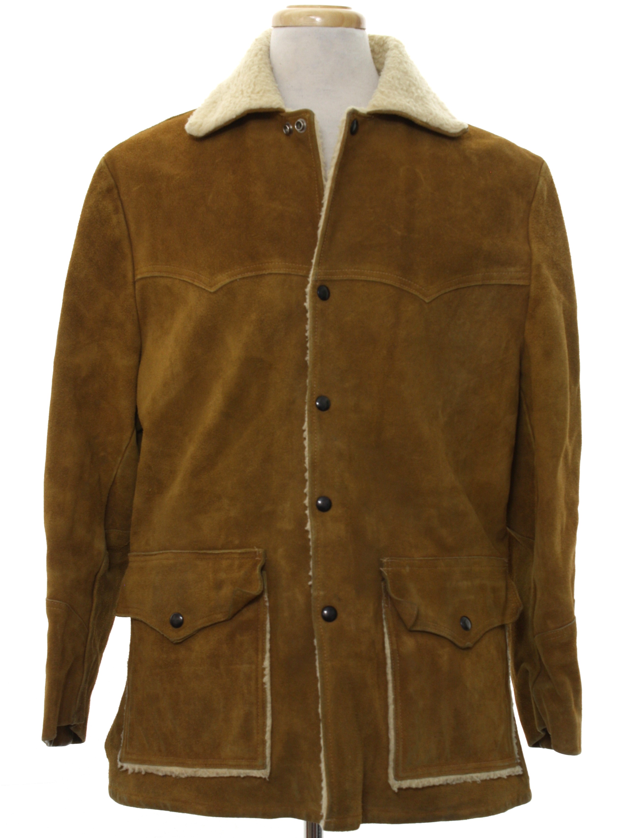 1970's Leather Jacket (Jo): 70s -Jo-O Kay by Central Sportswear- Mens ...
