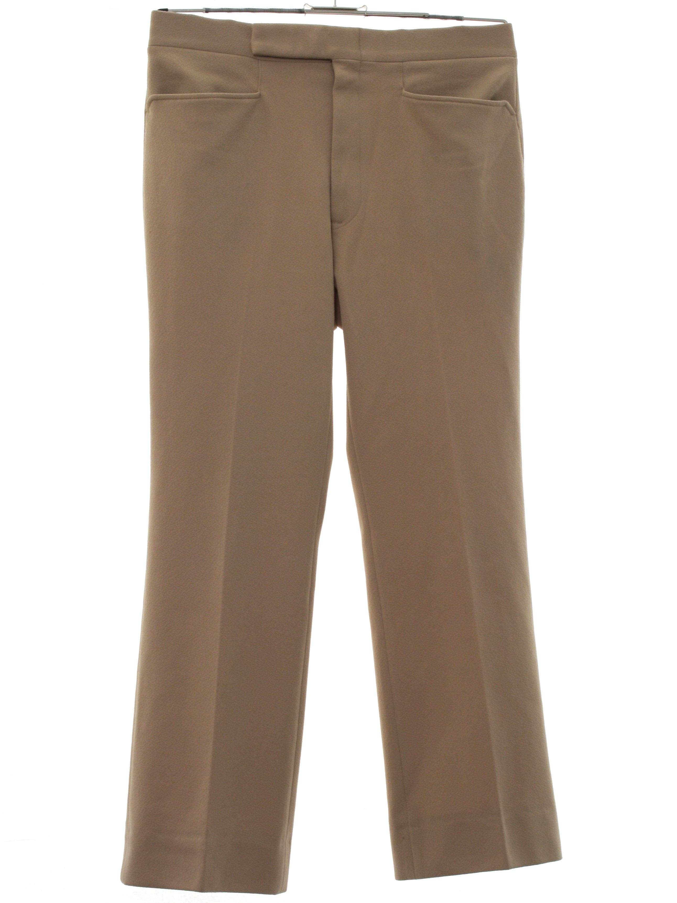 cuffless track pants