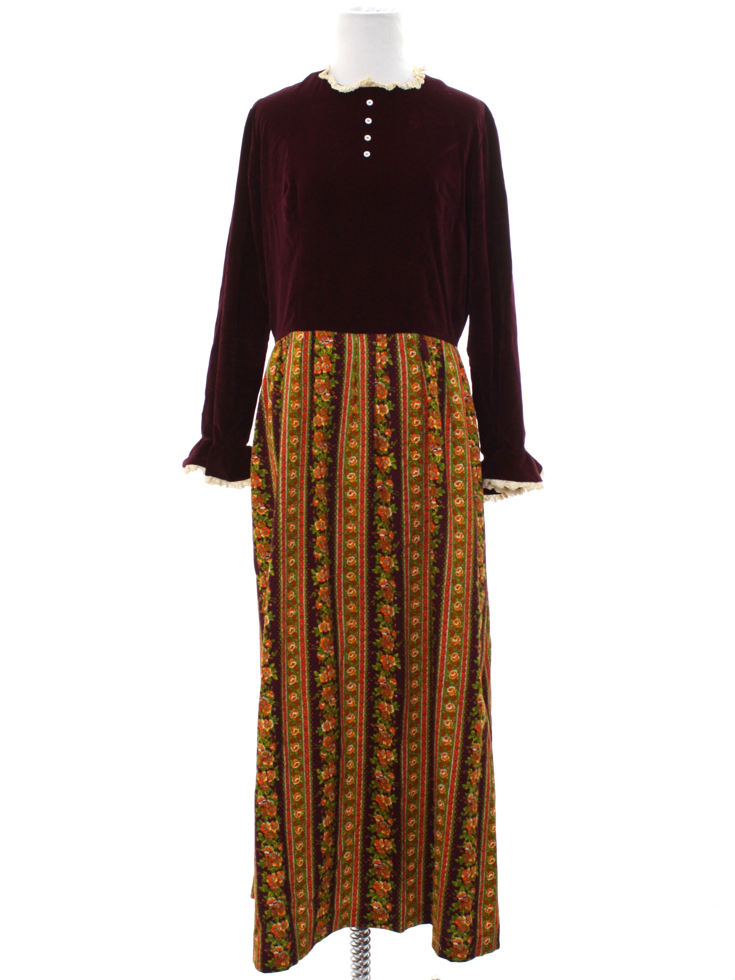 Orange hippie dress hotsell