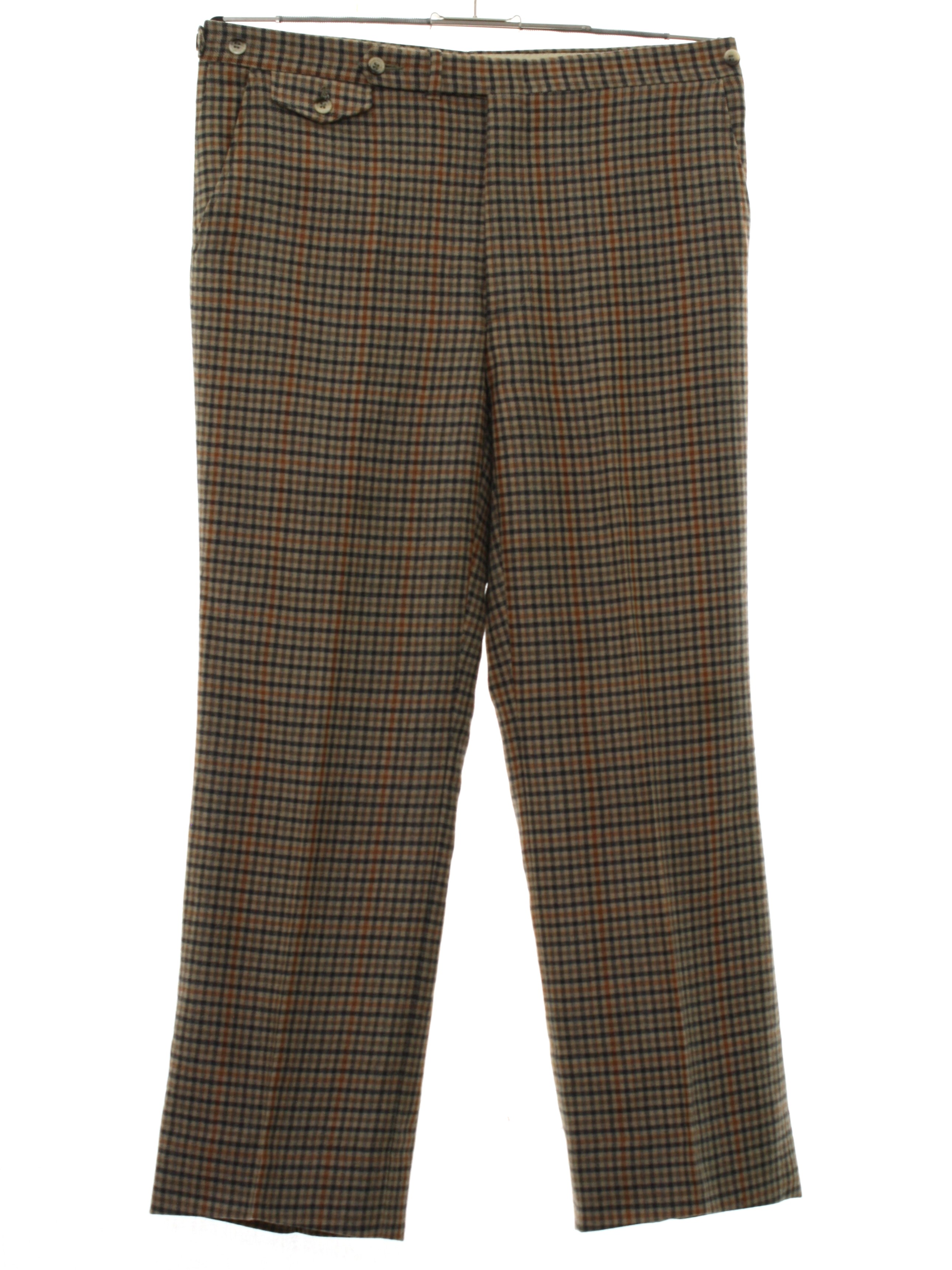 Vintage Arthurs Trousers 60's Pants: 60s -Arthurs Trousers- Mens tan ...