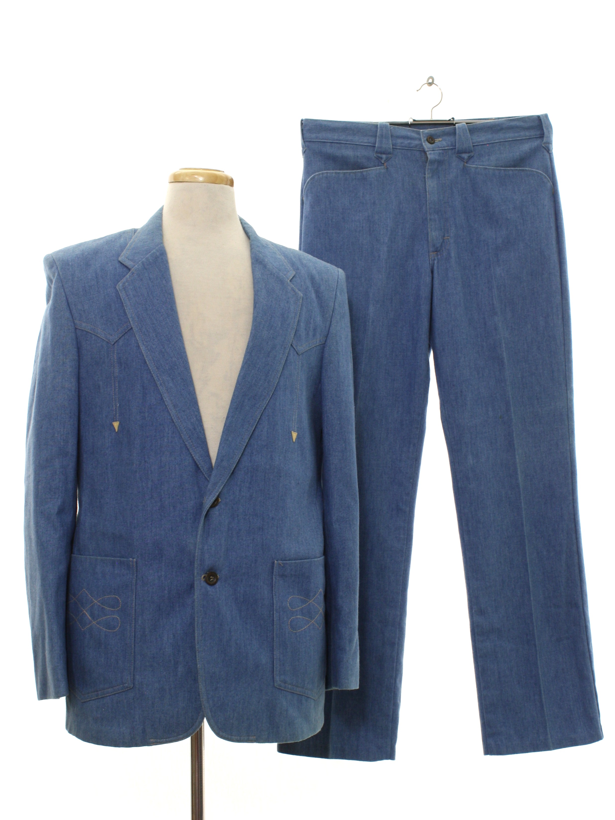 Lee” 70s denim tailored jacket-
