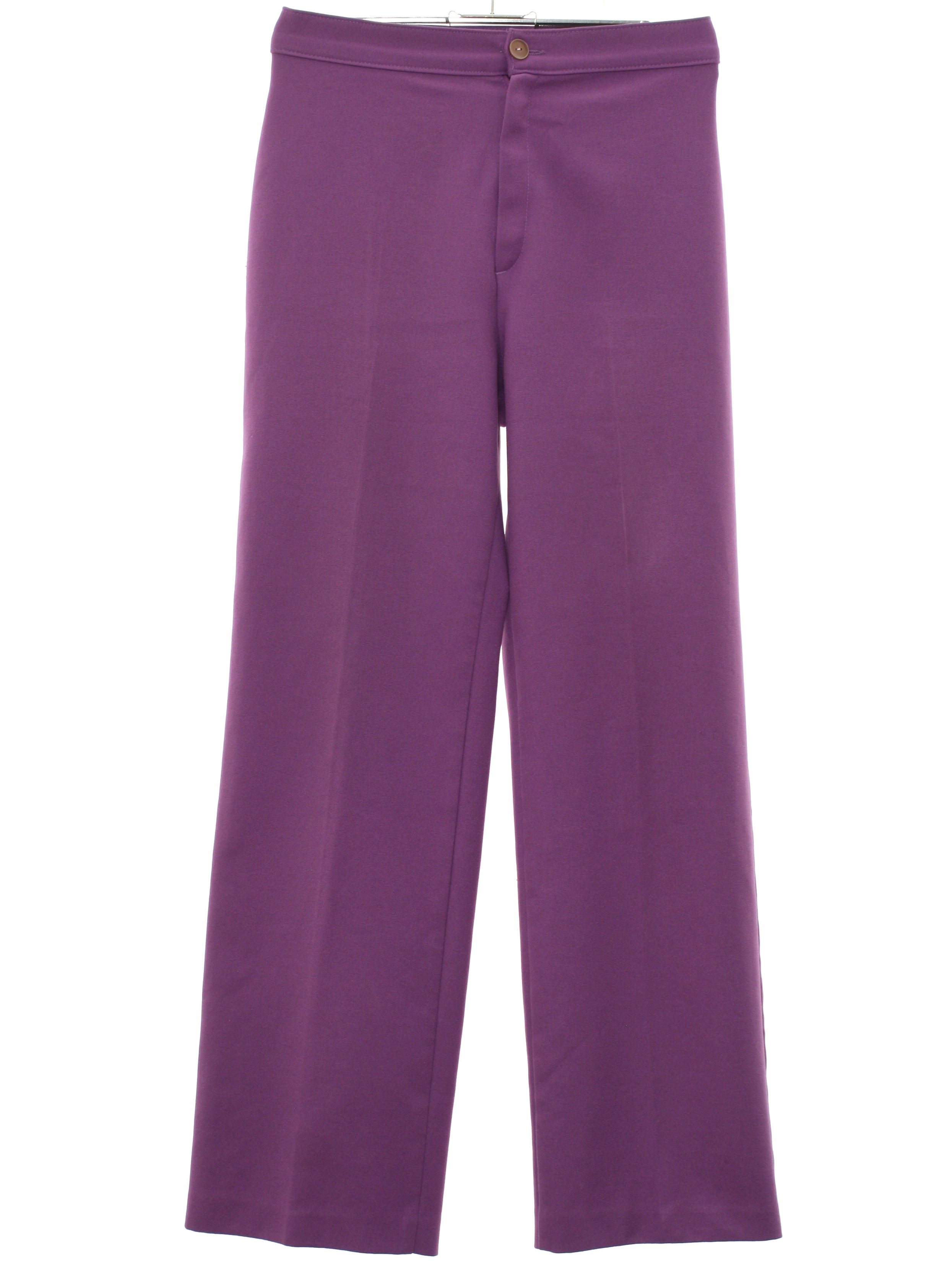 cuffless track pants