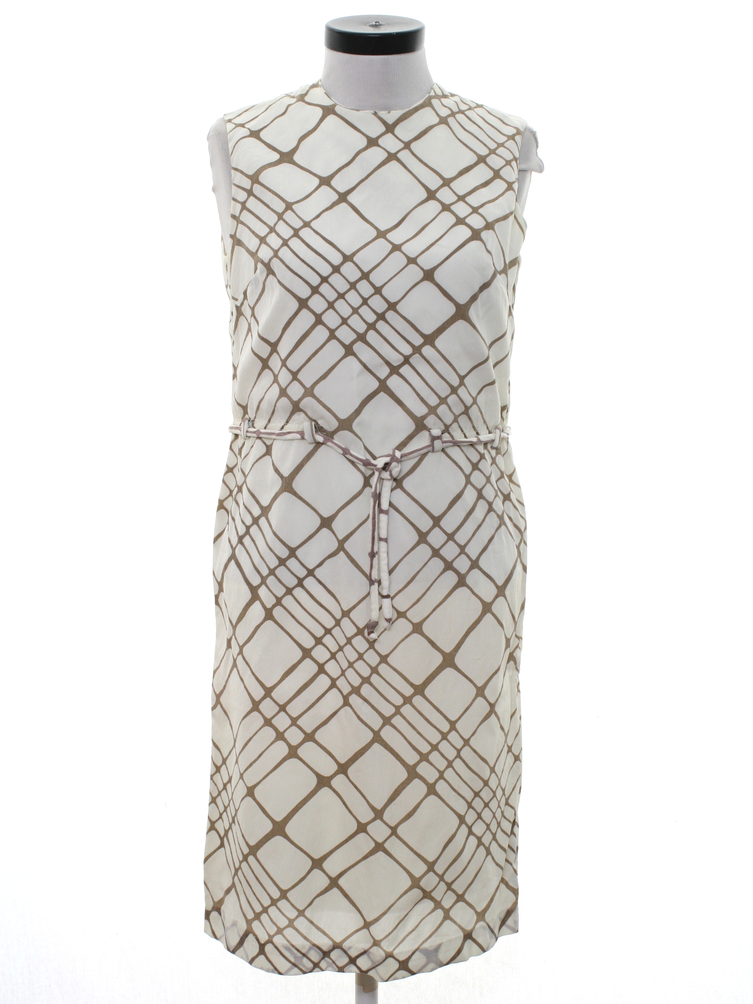 1960s mod shift dress