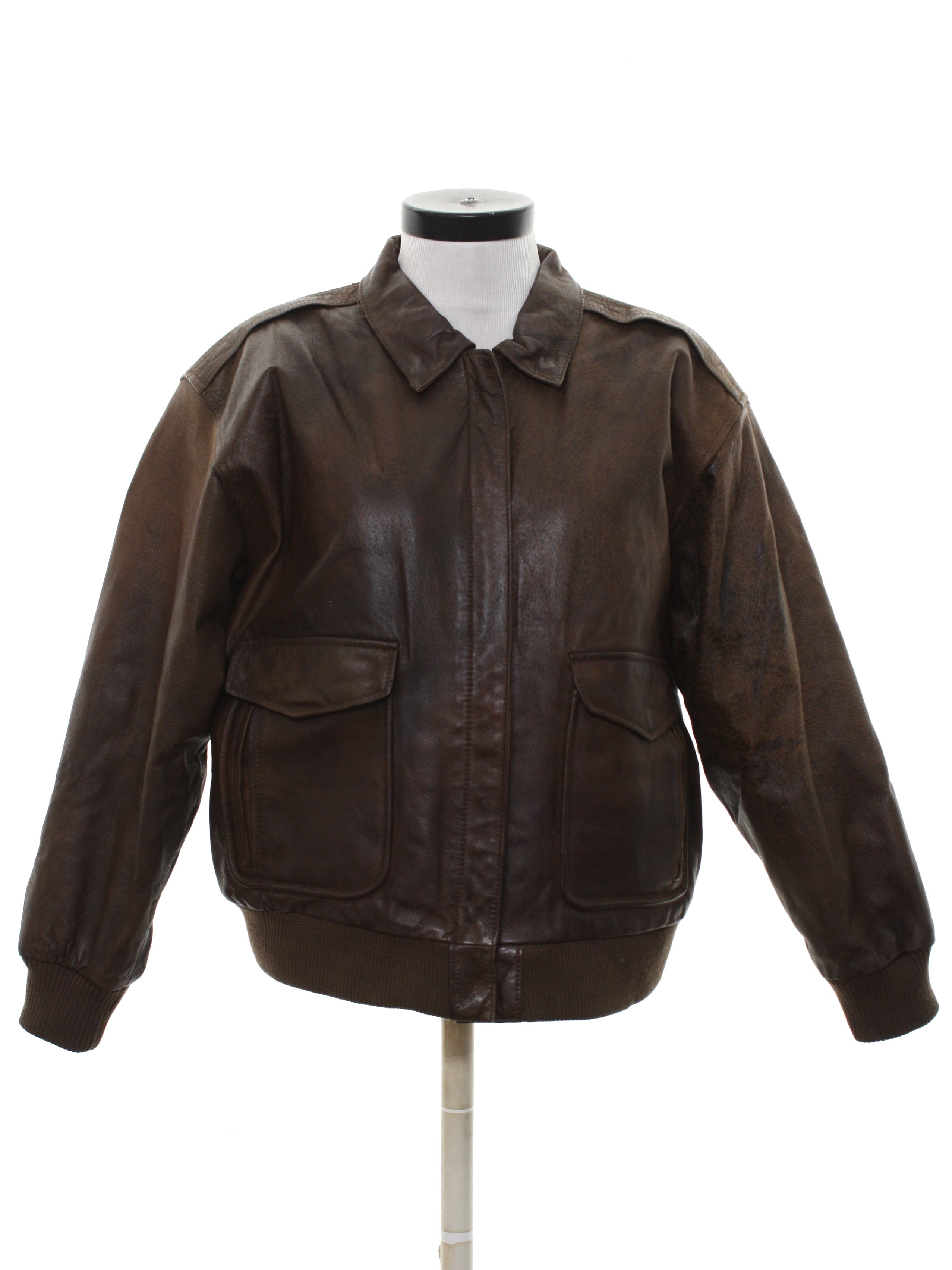 Izzi leather jacket top