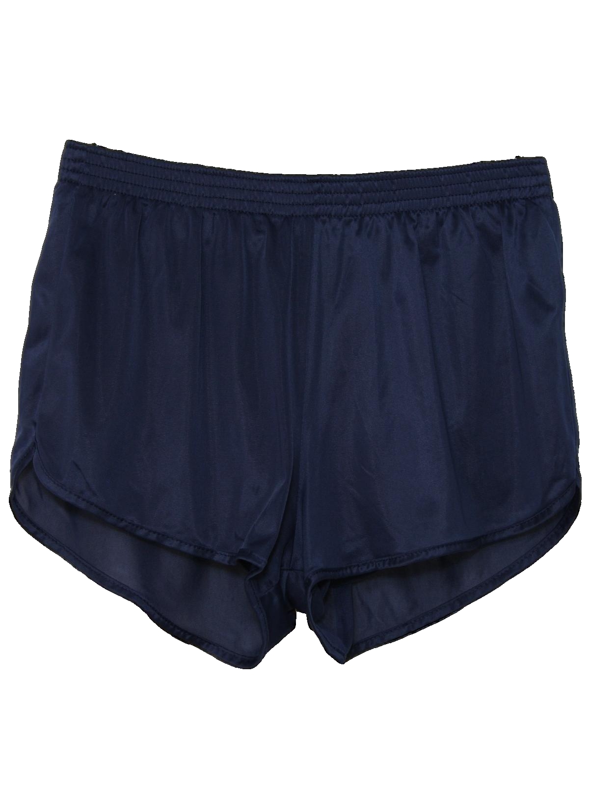 Retro 1980's Shorts (Soffe) : 80s -Soffe- Mens shiny midnight blue ...