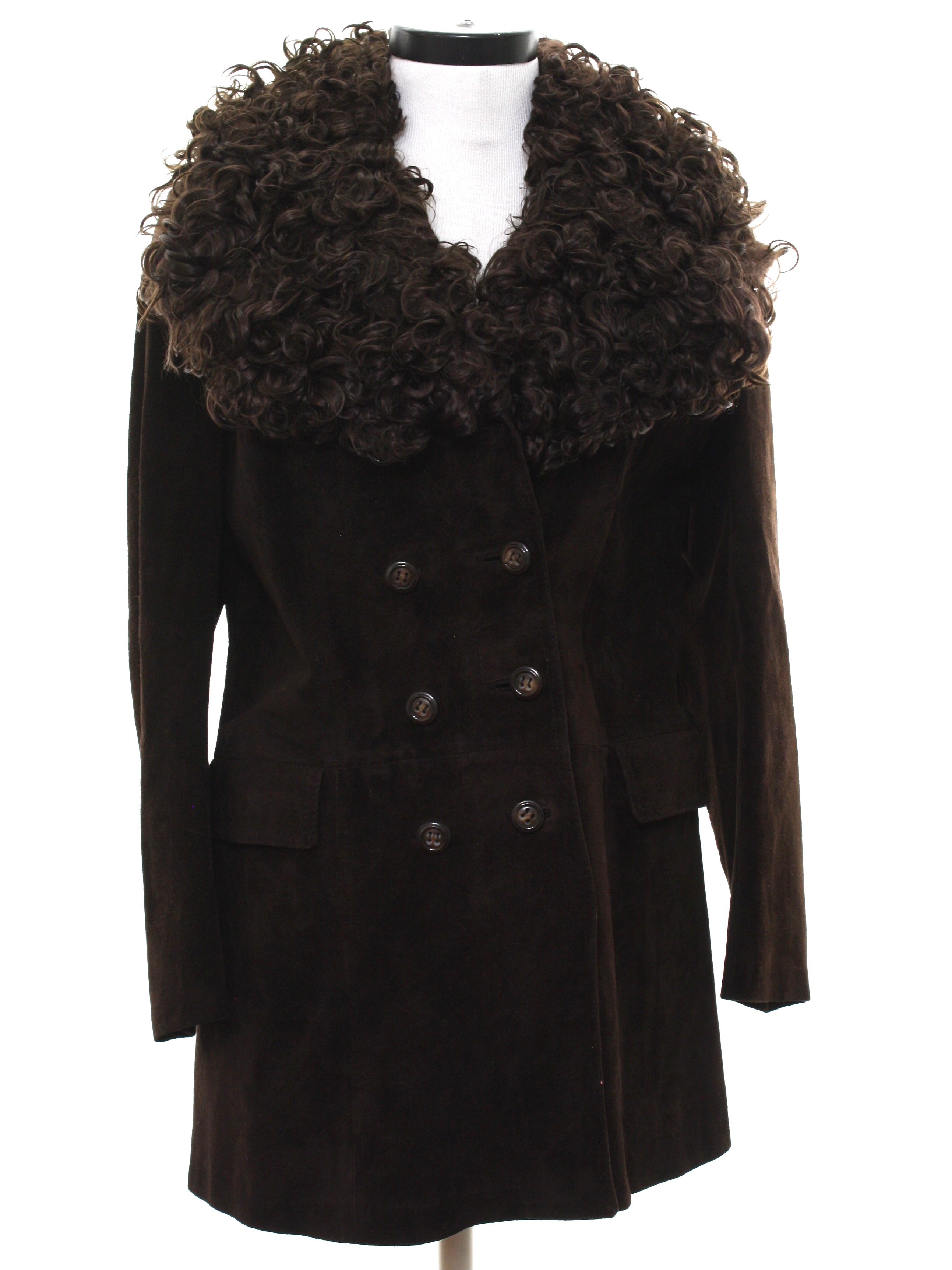 Vintage 1970's Leather Jacket: 70s -Ledaspain for John Helmer- Womens ...