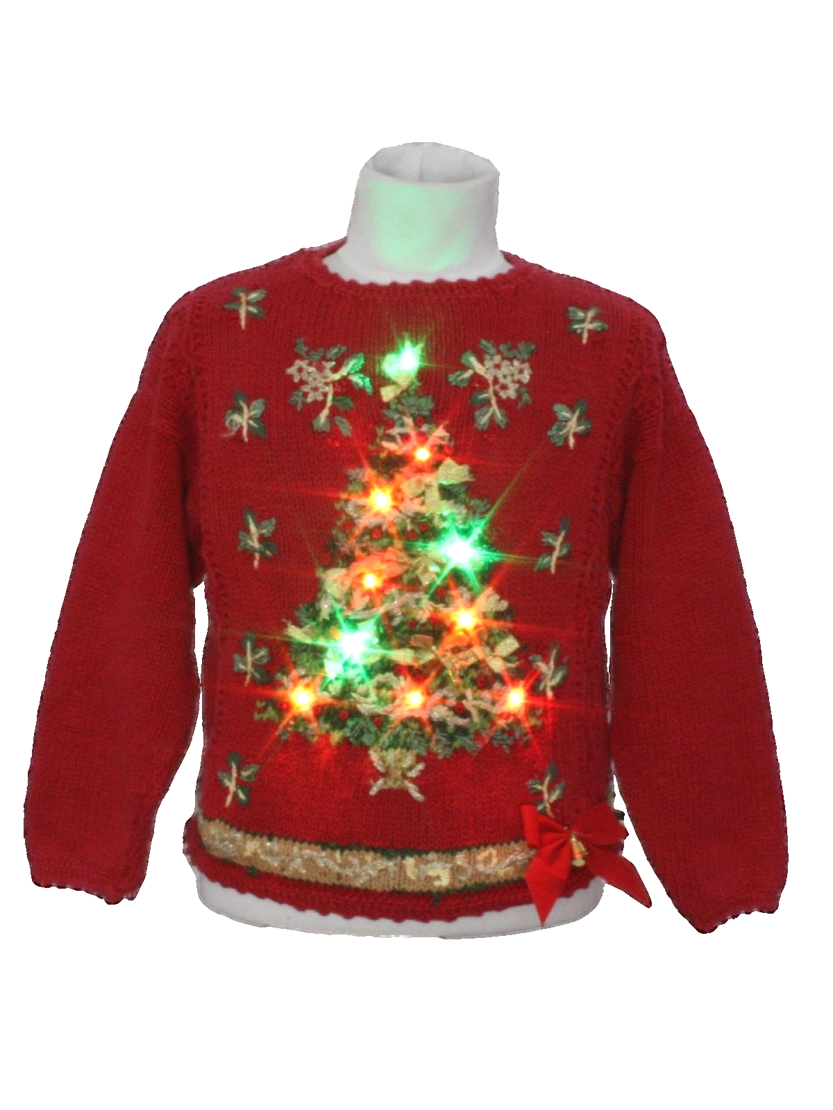 Kids Light Up Christmas Sweater 