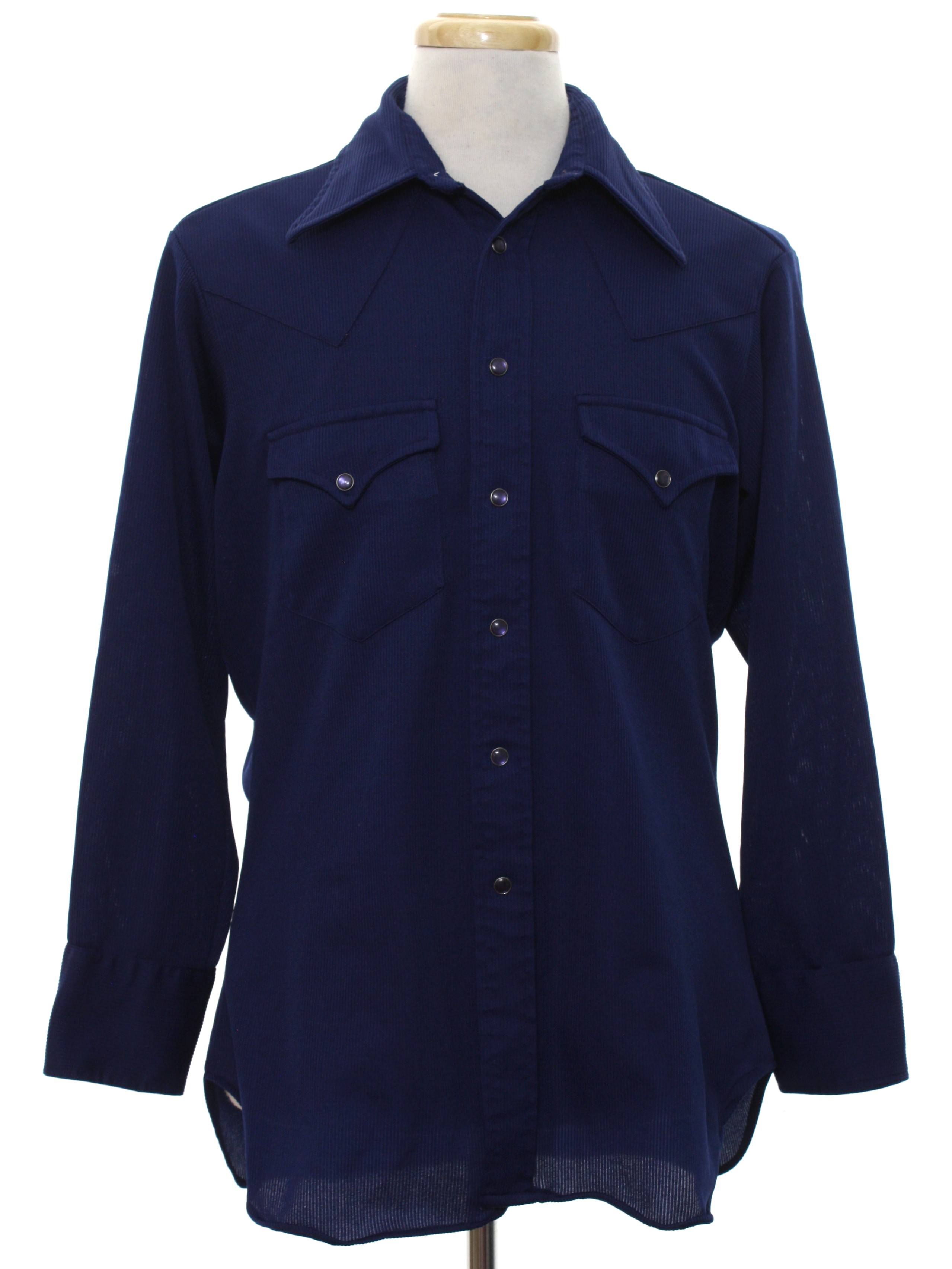 Retro 70s Snap Shirt: New Arrival