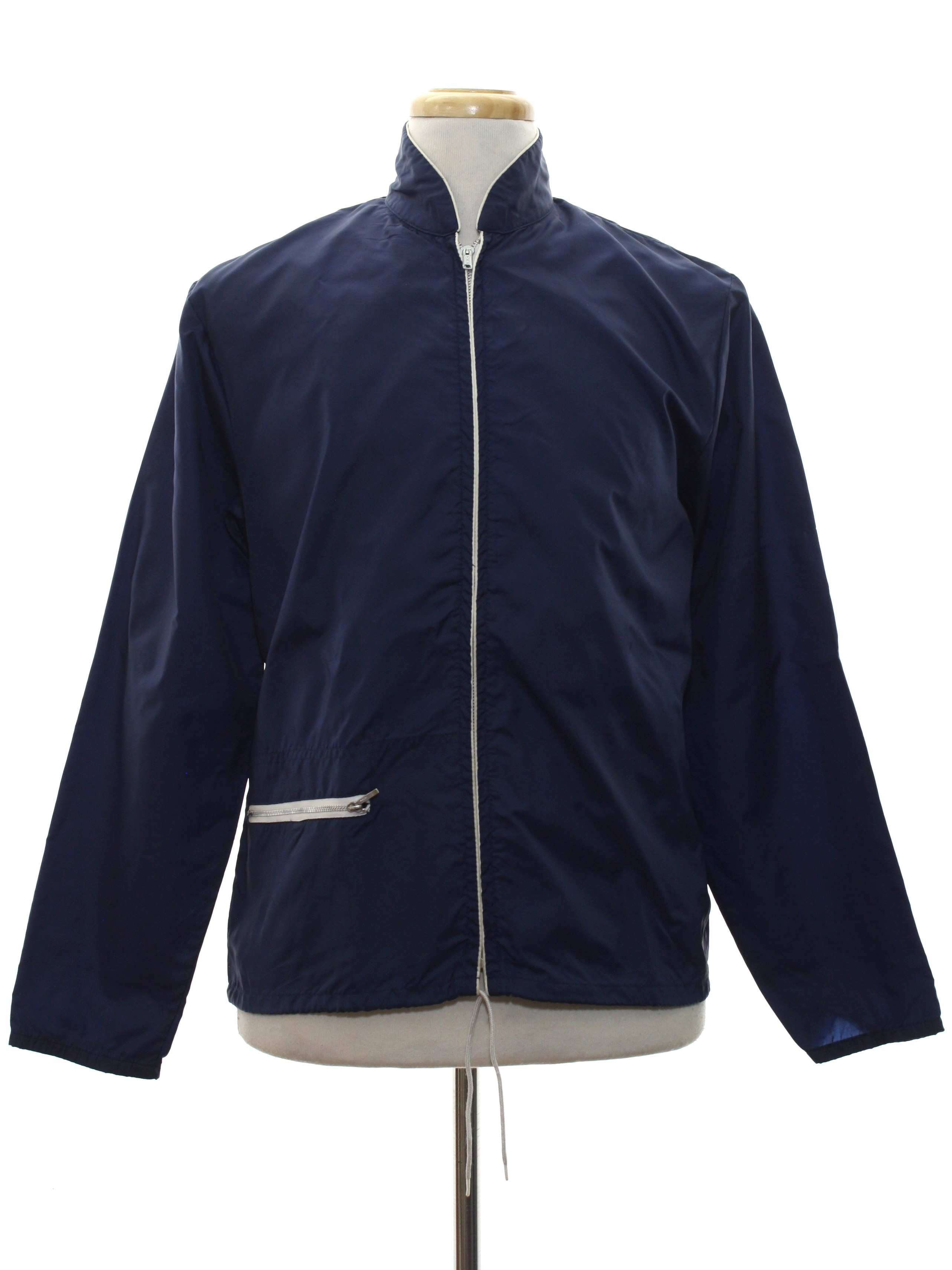 Retro Sixties Jacket: 60s style (made in 80s) -Rainbow Sportswear- Mens ...