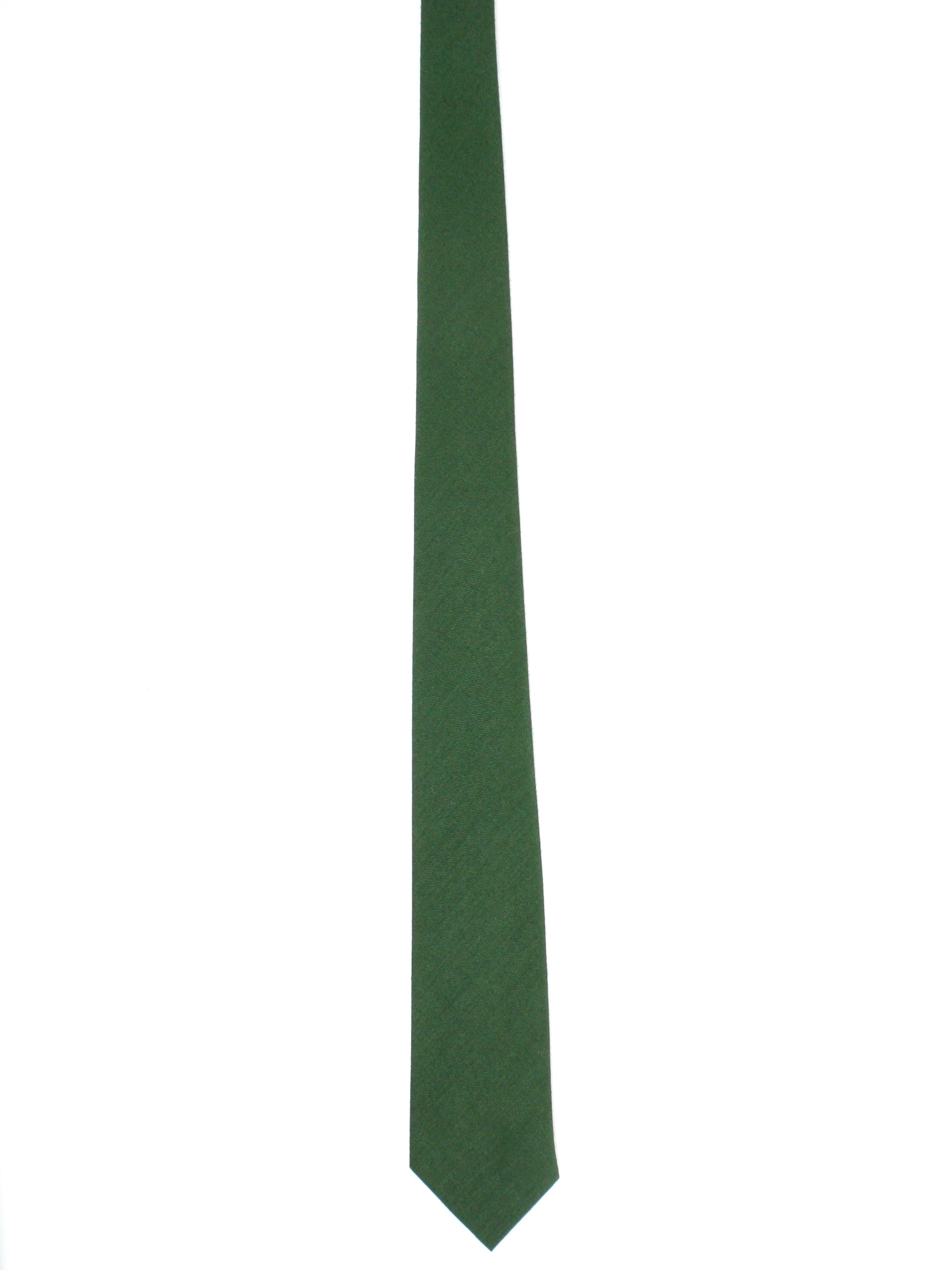 green neck tie