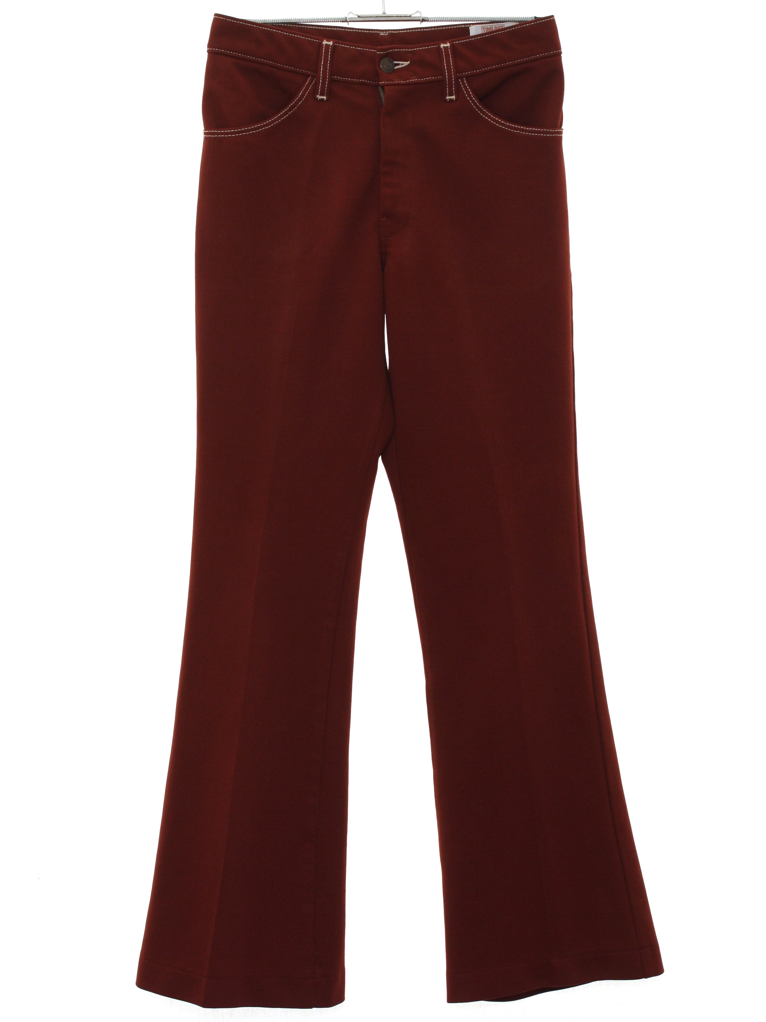 Farah 1970s Vintage Bellbottom Pants: 70s -Farah- Mens deep burnt ...
