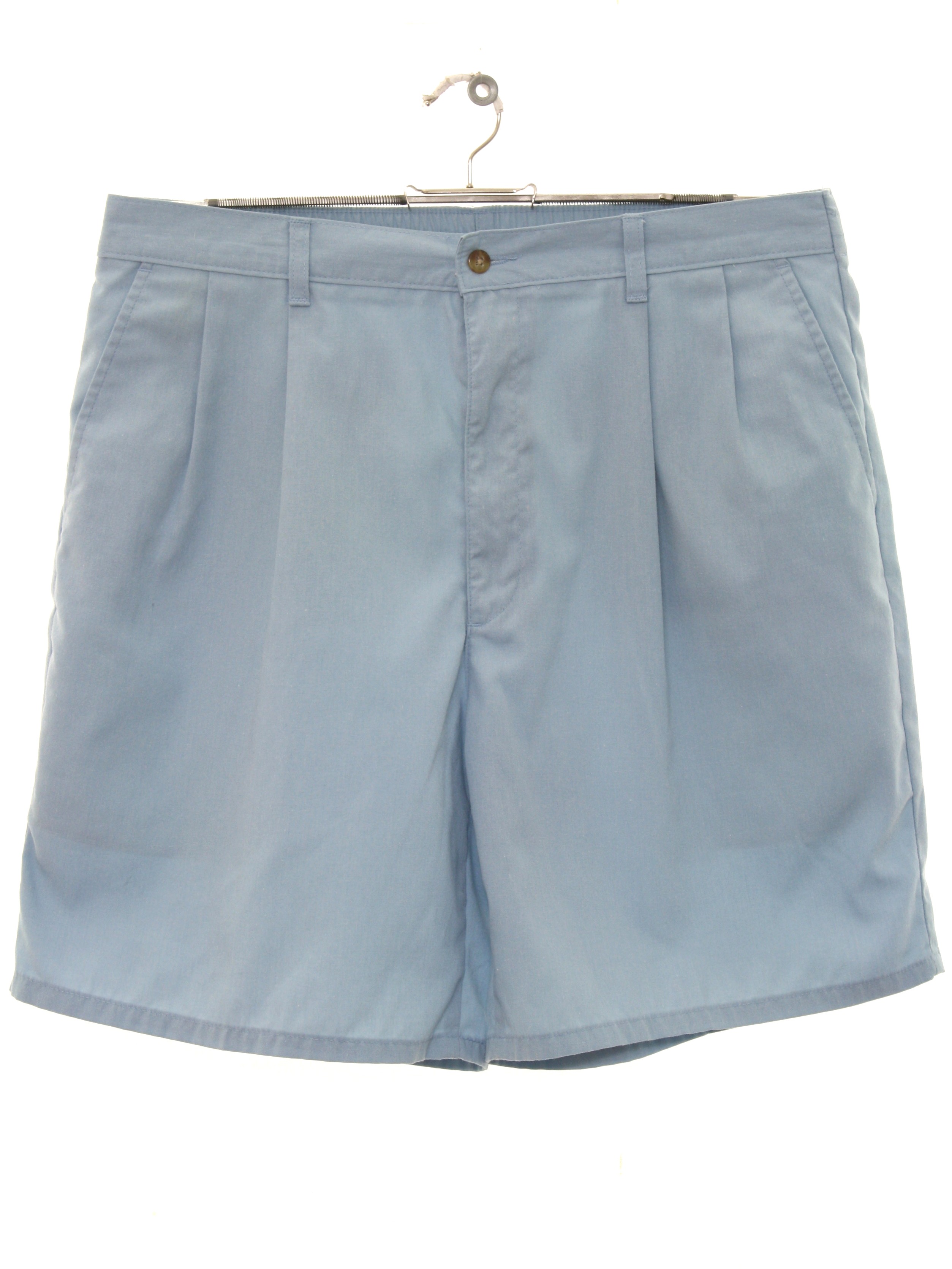 Vintage 1980's Shorts: 80s -Windridge- Mens light blue background ...