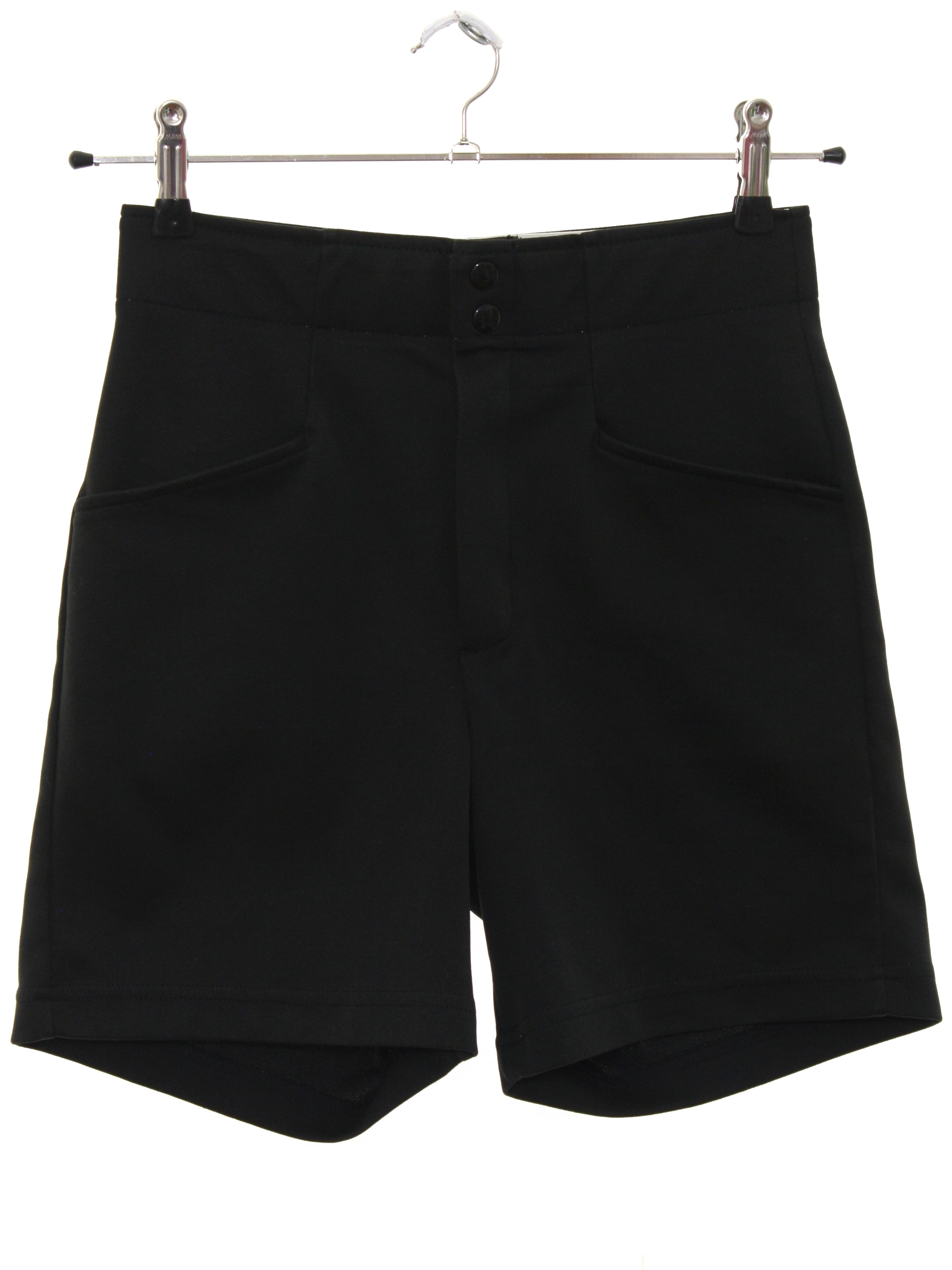 1990's Vintage Bike Shorts: 90s -Bike- Mens black background polyester ...
