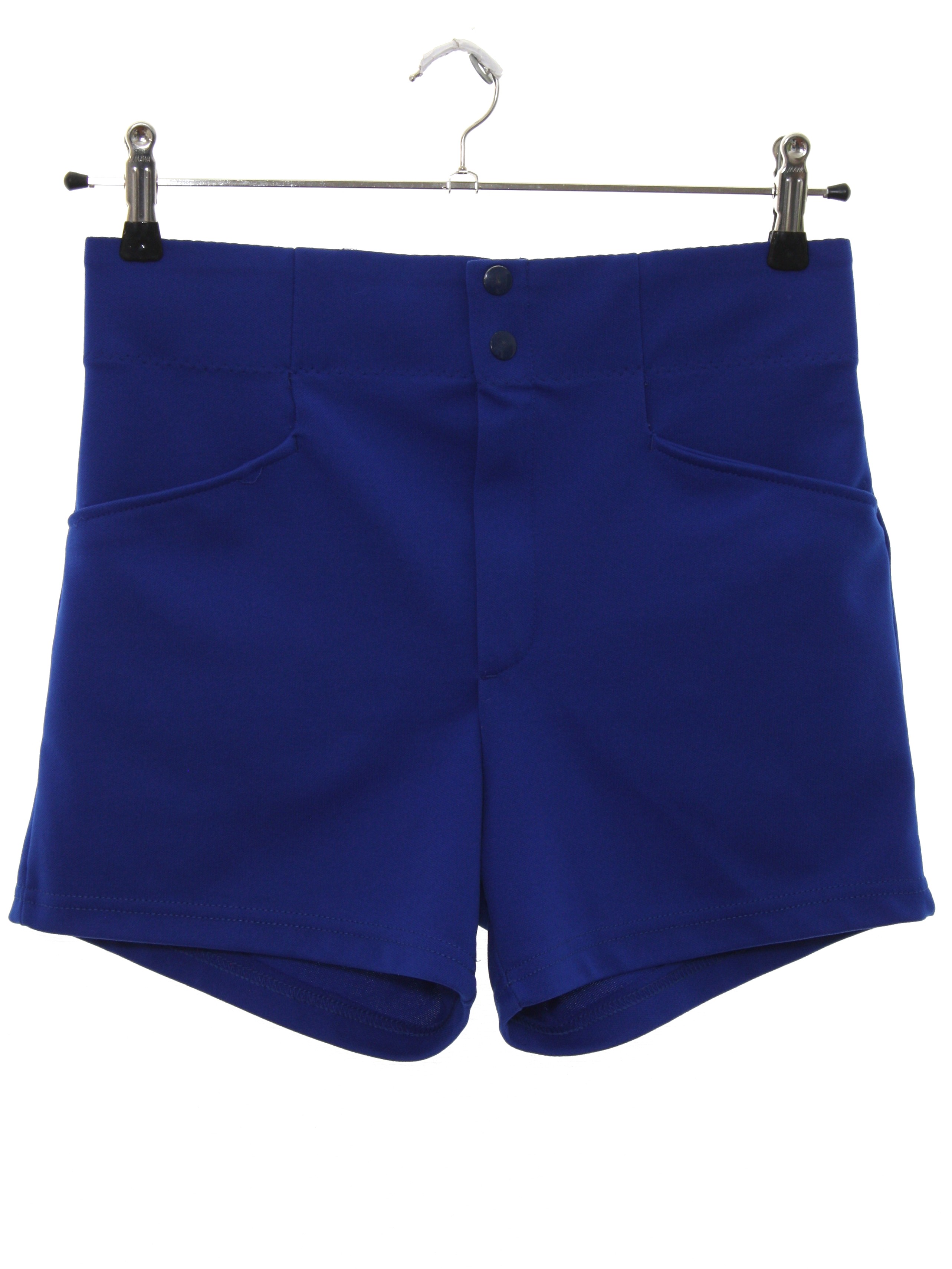 1990's Retro Shorts: 90s -Bike- Mens royal blue background polyester ...