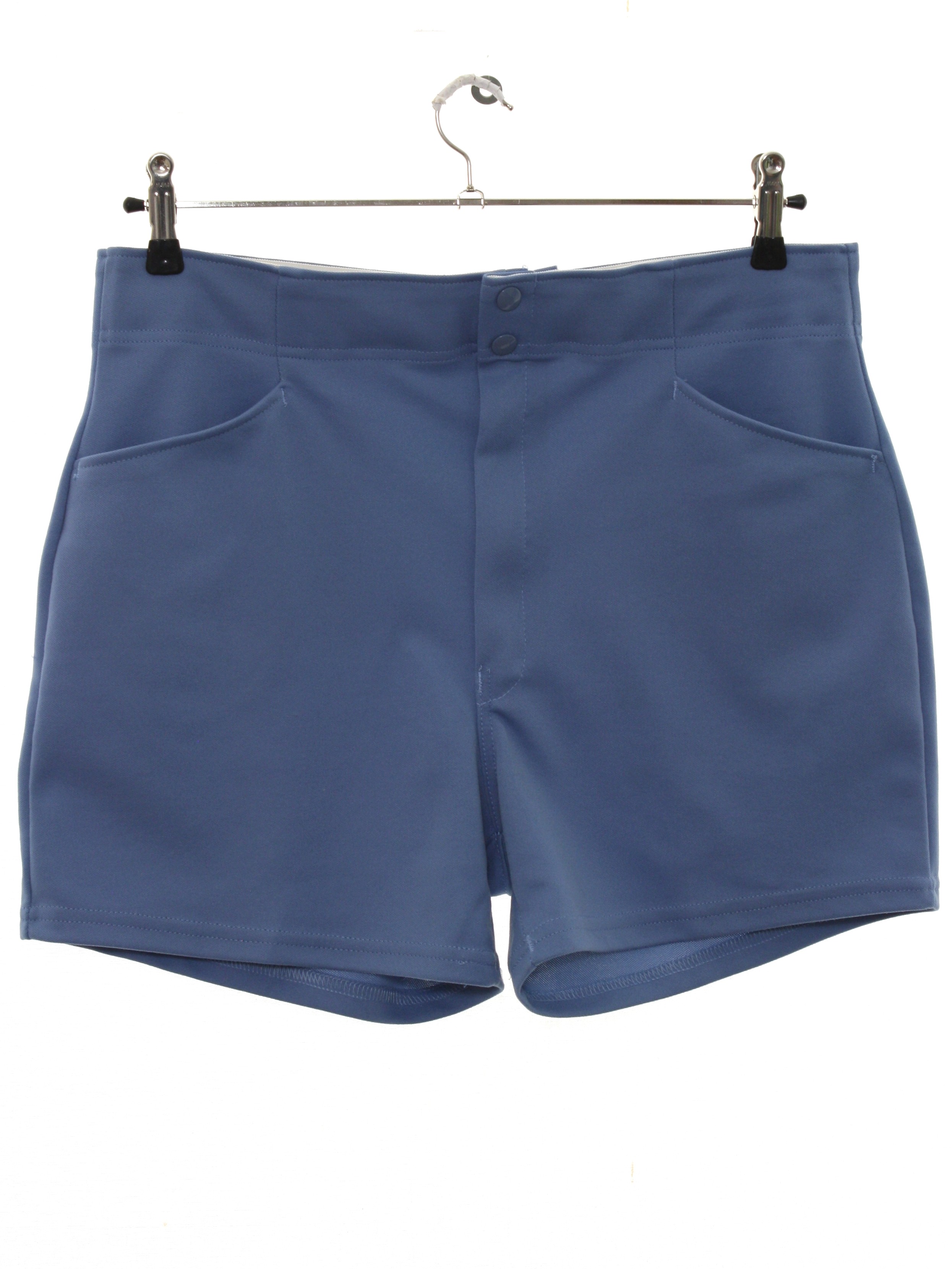 Eighties Vintage Shorts: 80s -Spaulding- Mens light blue background ...