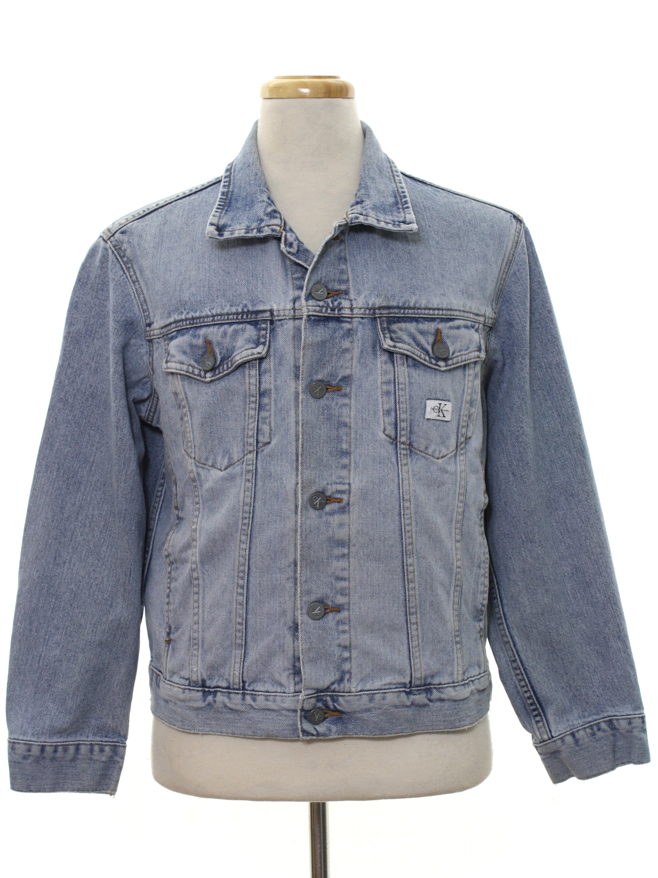 1980's Jacket (CK Calvin Klein Jeans): Late 80s or Early 90s -CK Calvin ...