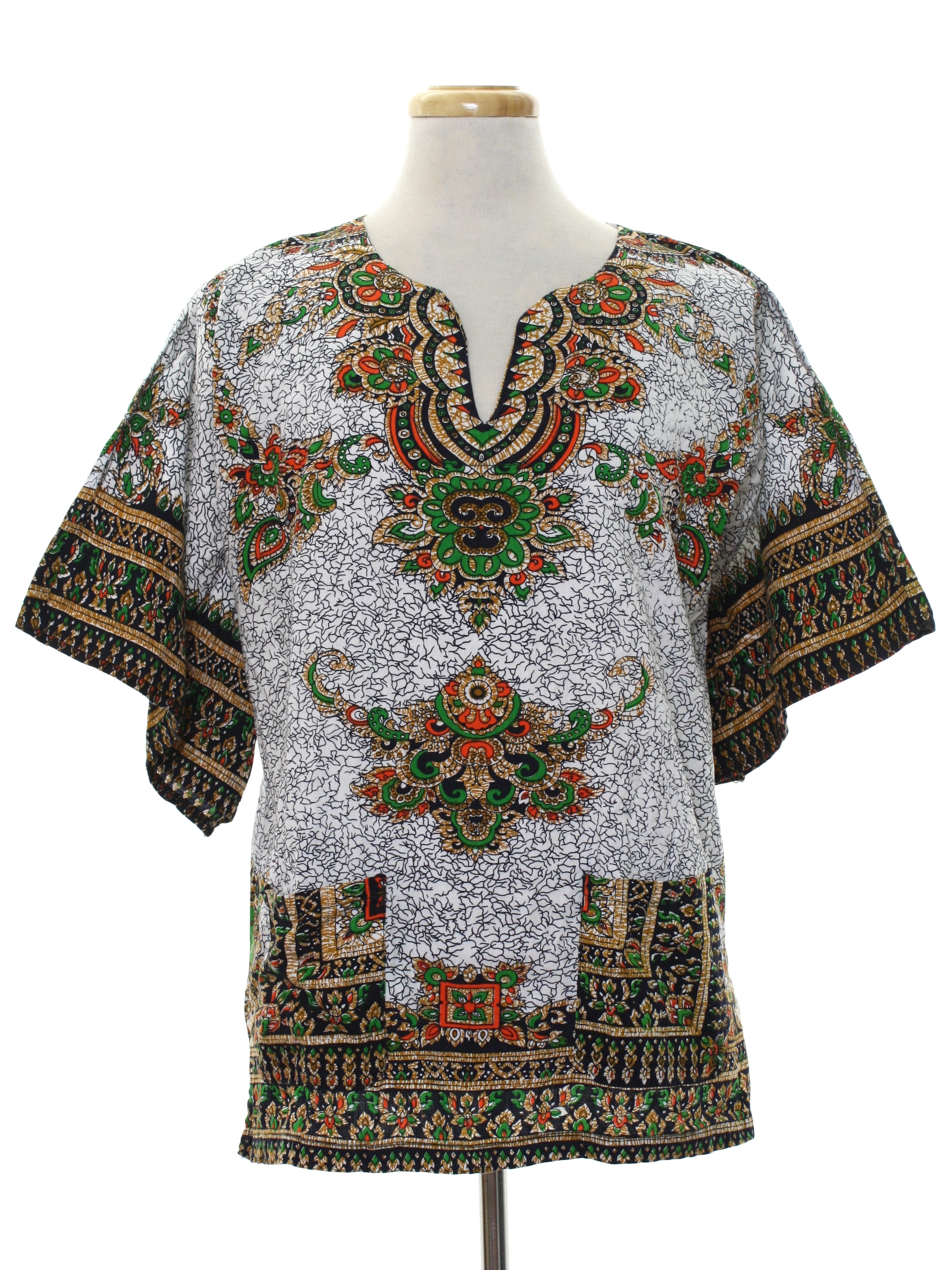 Retro 1970's Hippie Shirt (Made in Thailand) : 70s style (made more ...