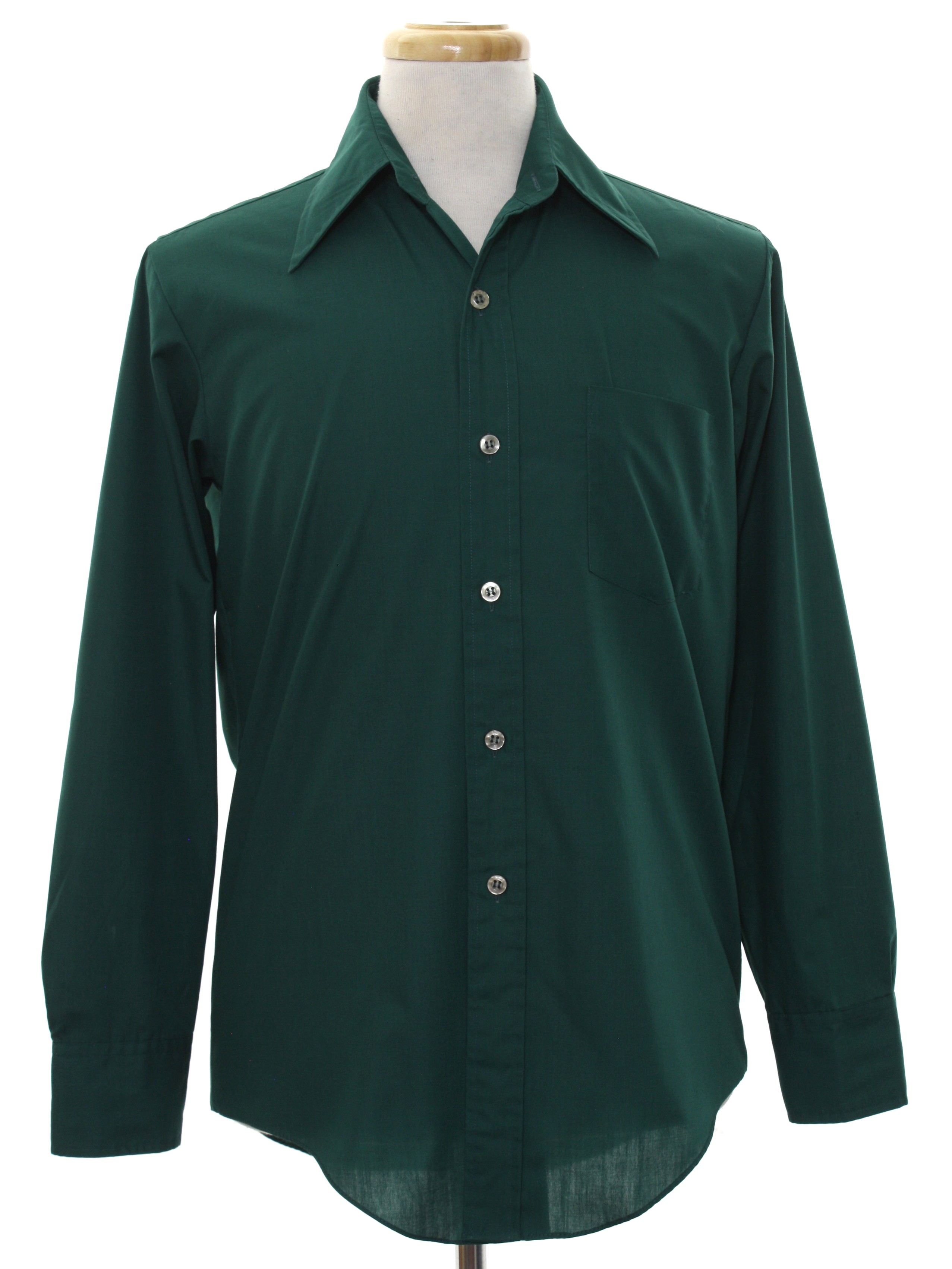 forest green mens button up shirt