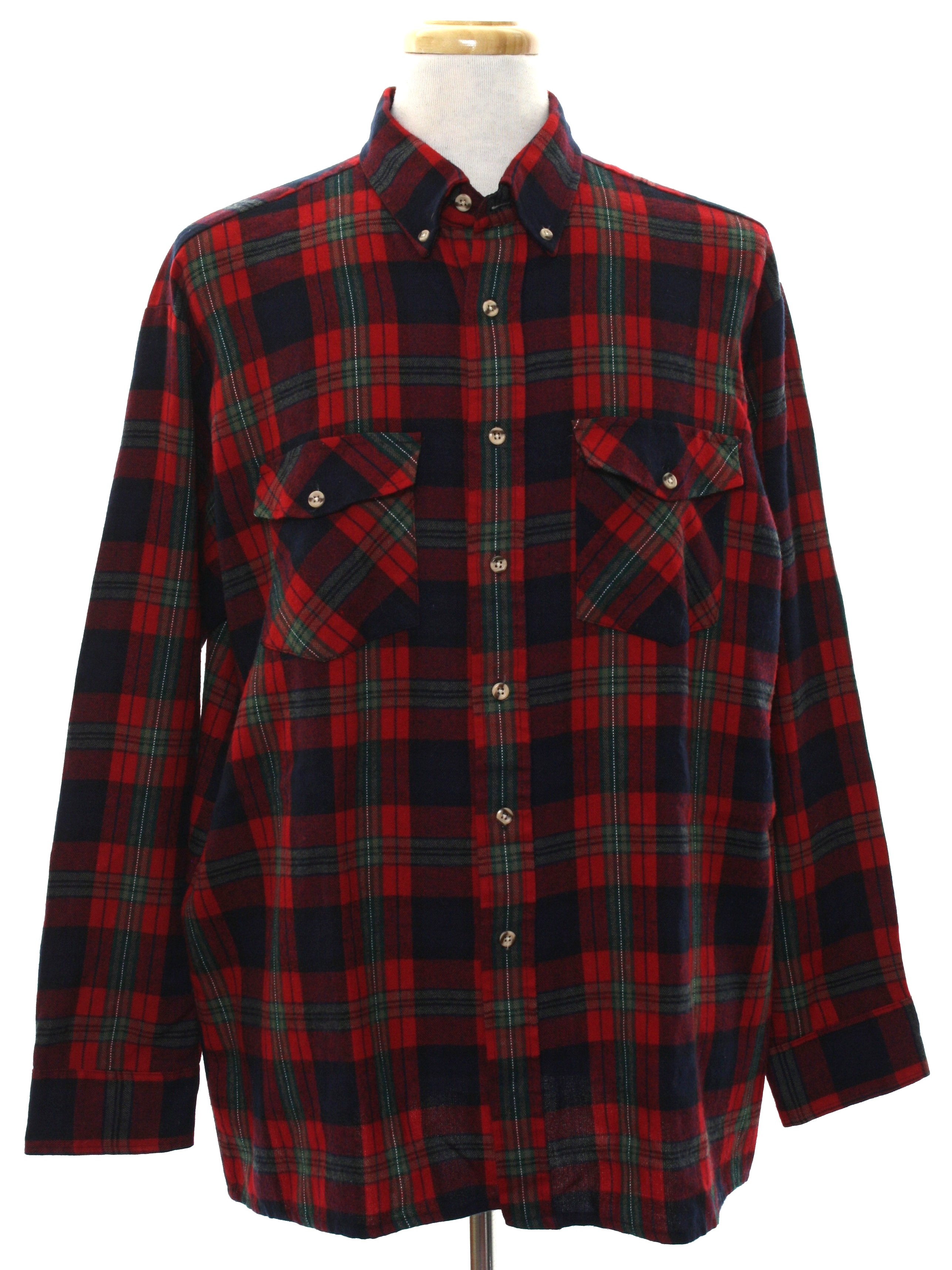 van flannel shirts