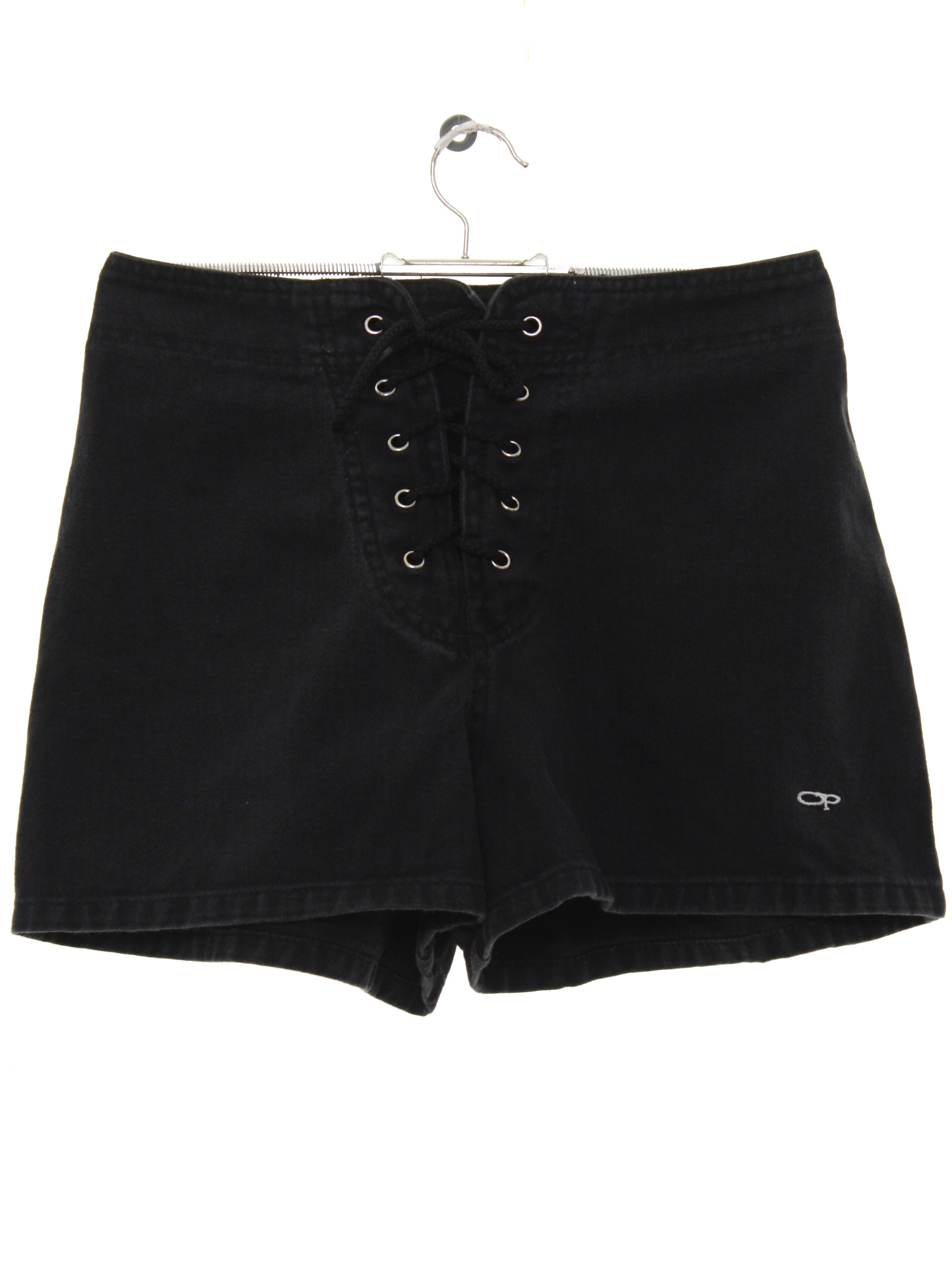 Retro 1980's Shorts (OP) : Late 80s or Early 90s -OP- Womens black ...