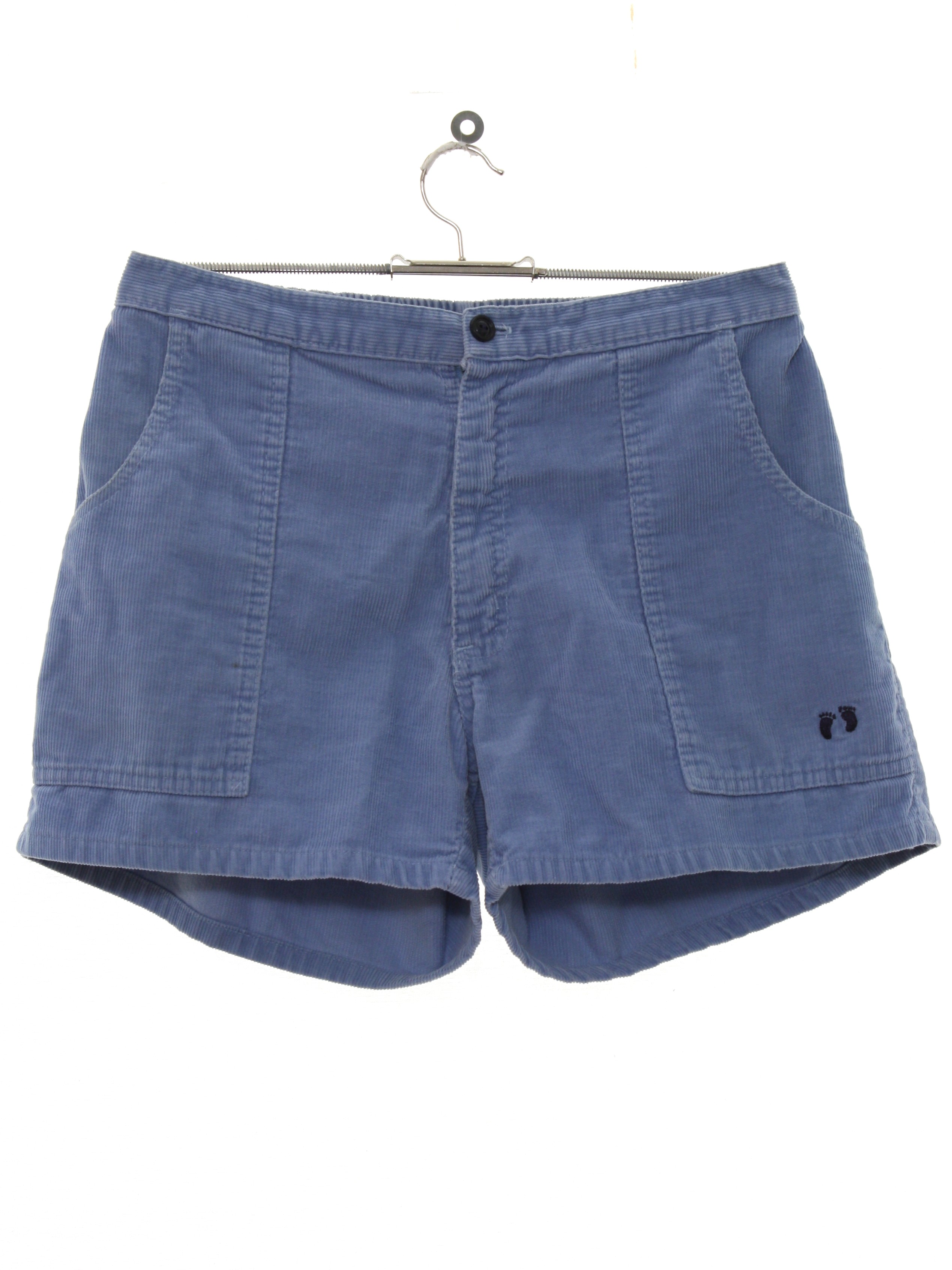 Vintage Hang Ten 1980s Shorts: 80s -Hang Ten- Mens light blue ...