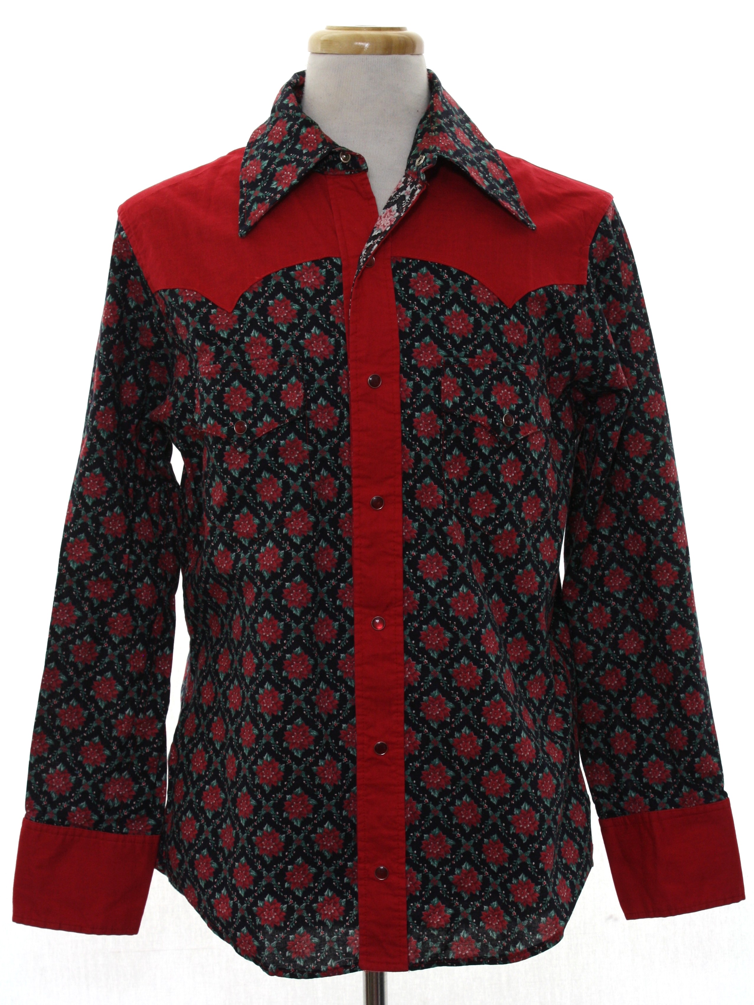 christmas western shirt