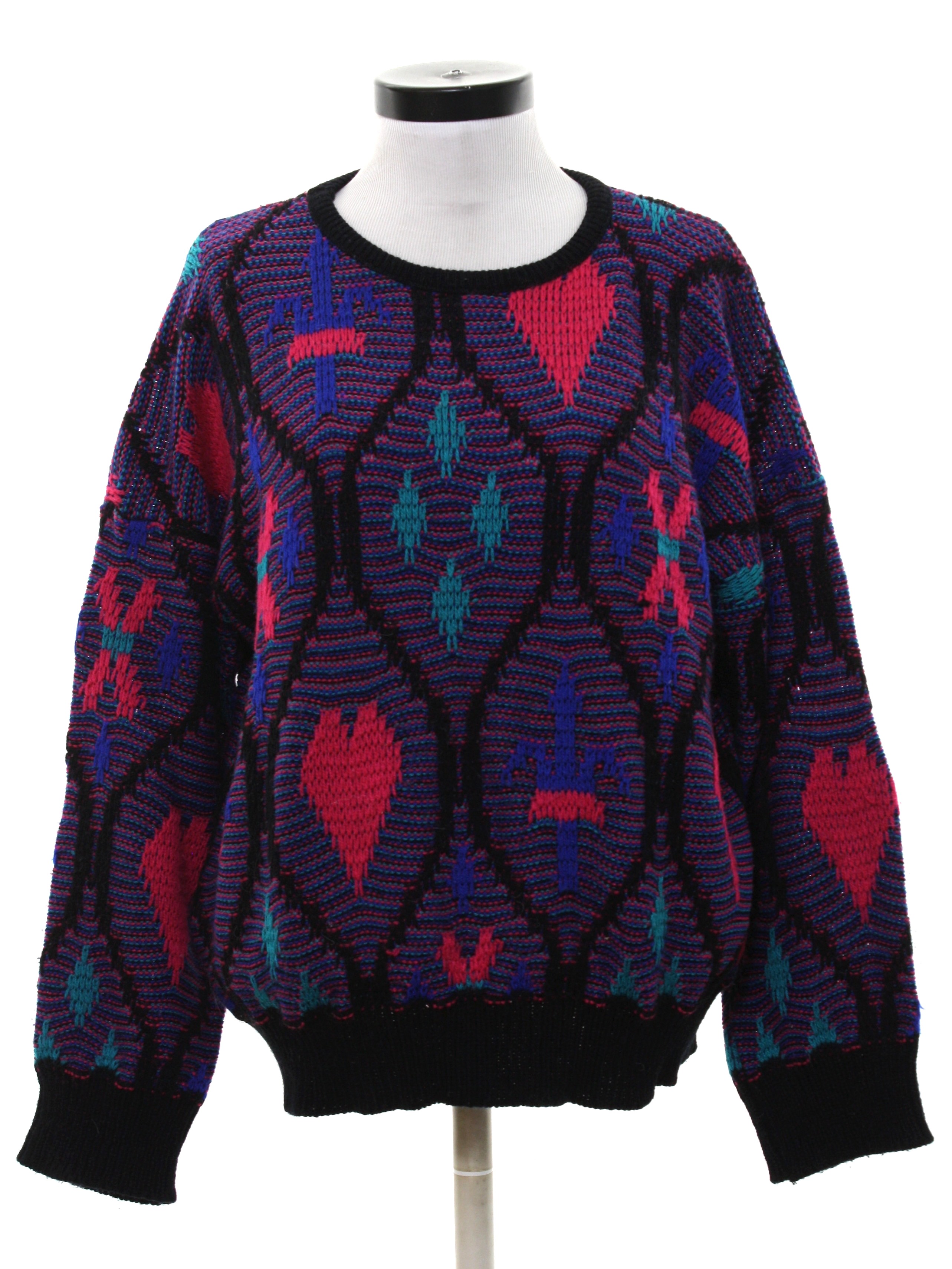 Retro 1980's Sweater (Western Connection) : 80s -Western Connection ...
