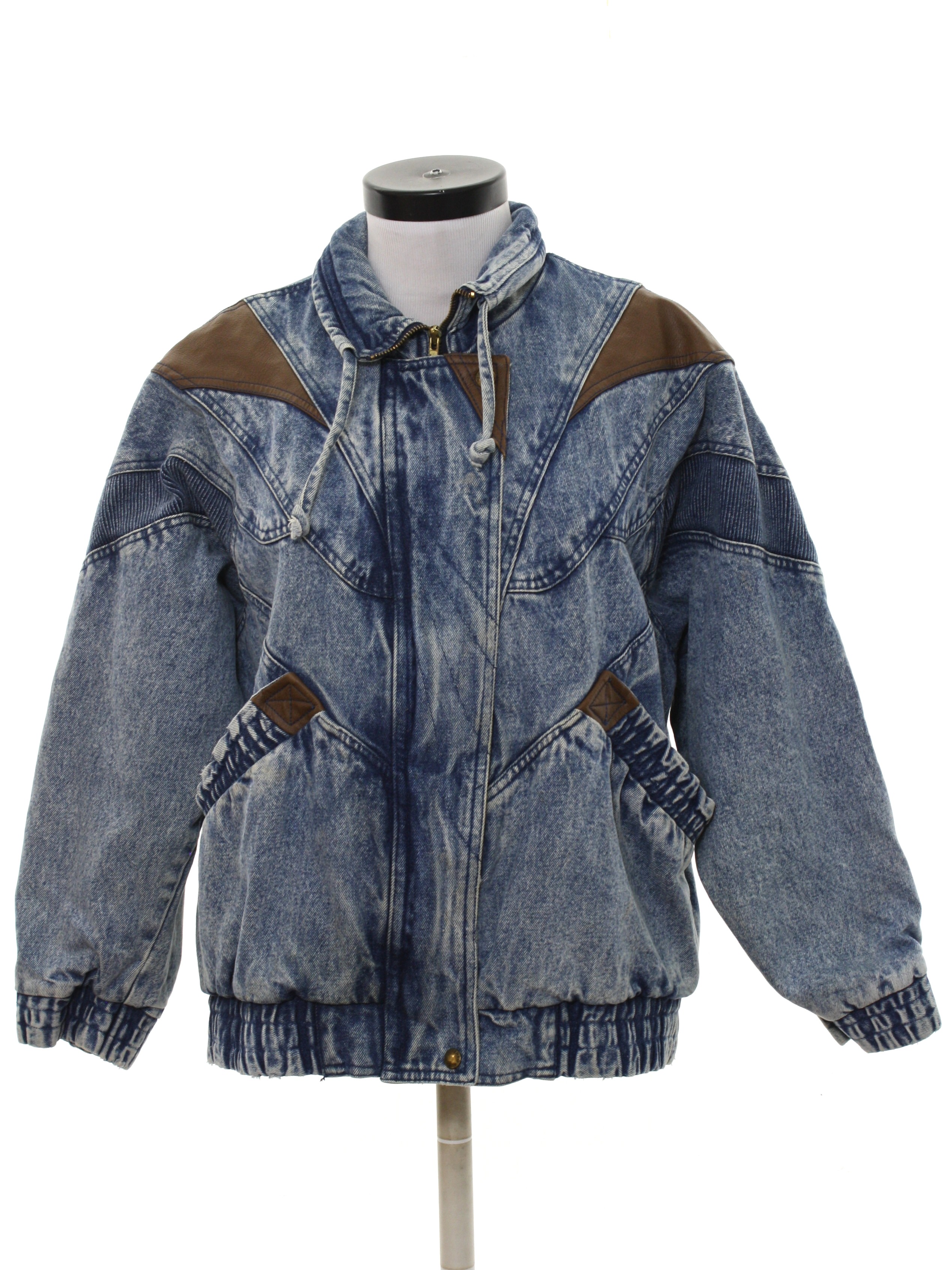 80's Weathered Blues Jacket: Late 80s or Early 90s -Weathered Blues ...