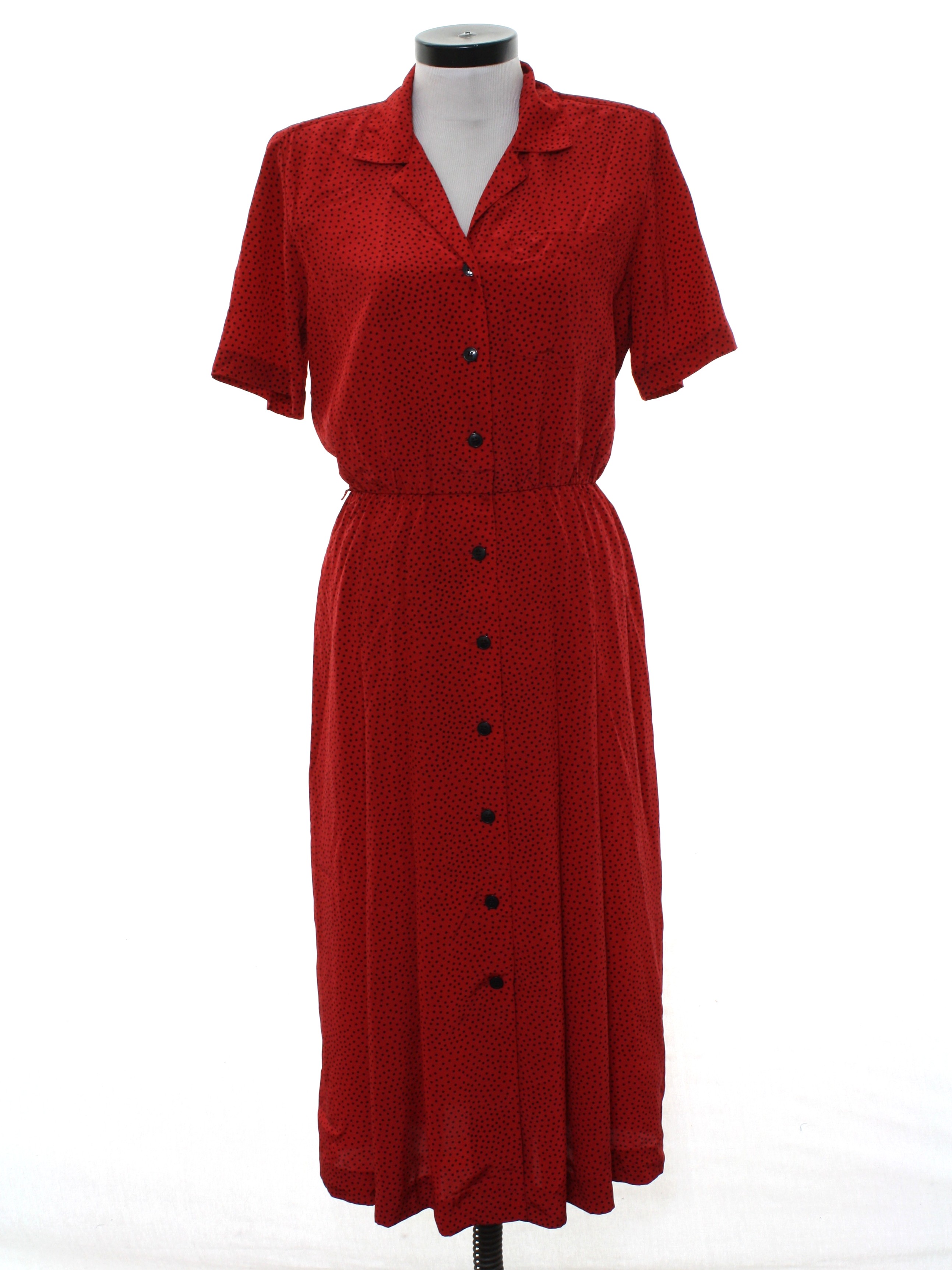 Liz Claiborne 80's Vintage Dress: Late 80s or Early 90s -Liz Claiborne ...