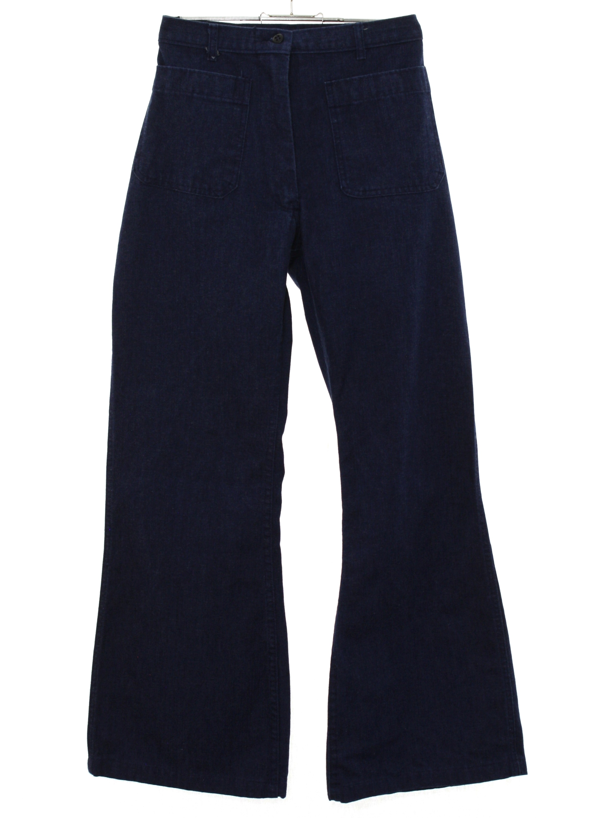 Vintage 1980's Bellbottom Pants: 80s -Coastal Industries- Womens dark ...