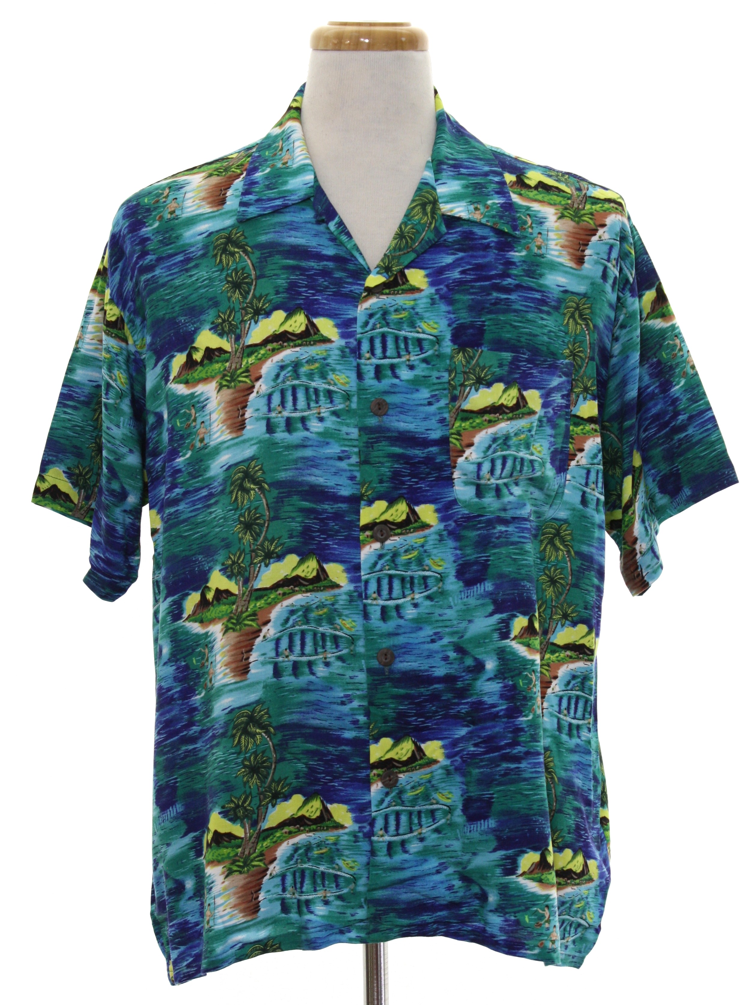 ocean current vintage hawaiian shirts