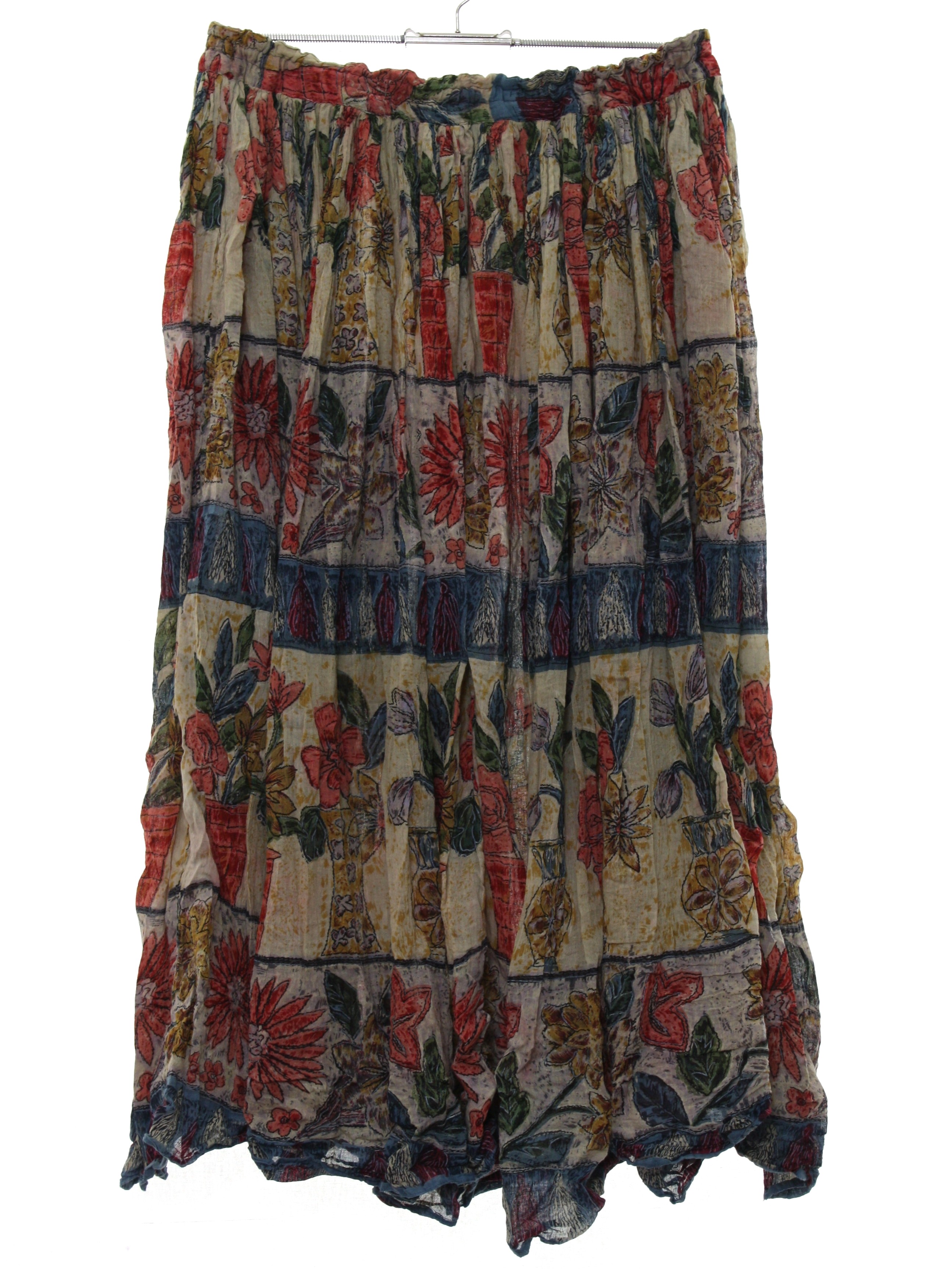 90s broom skirt