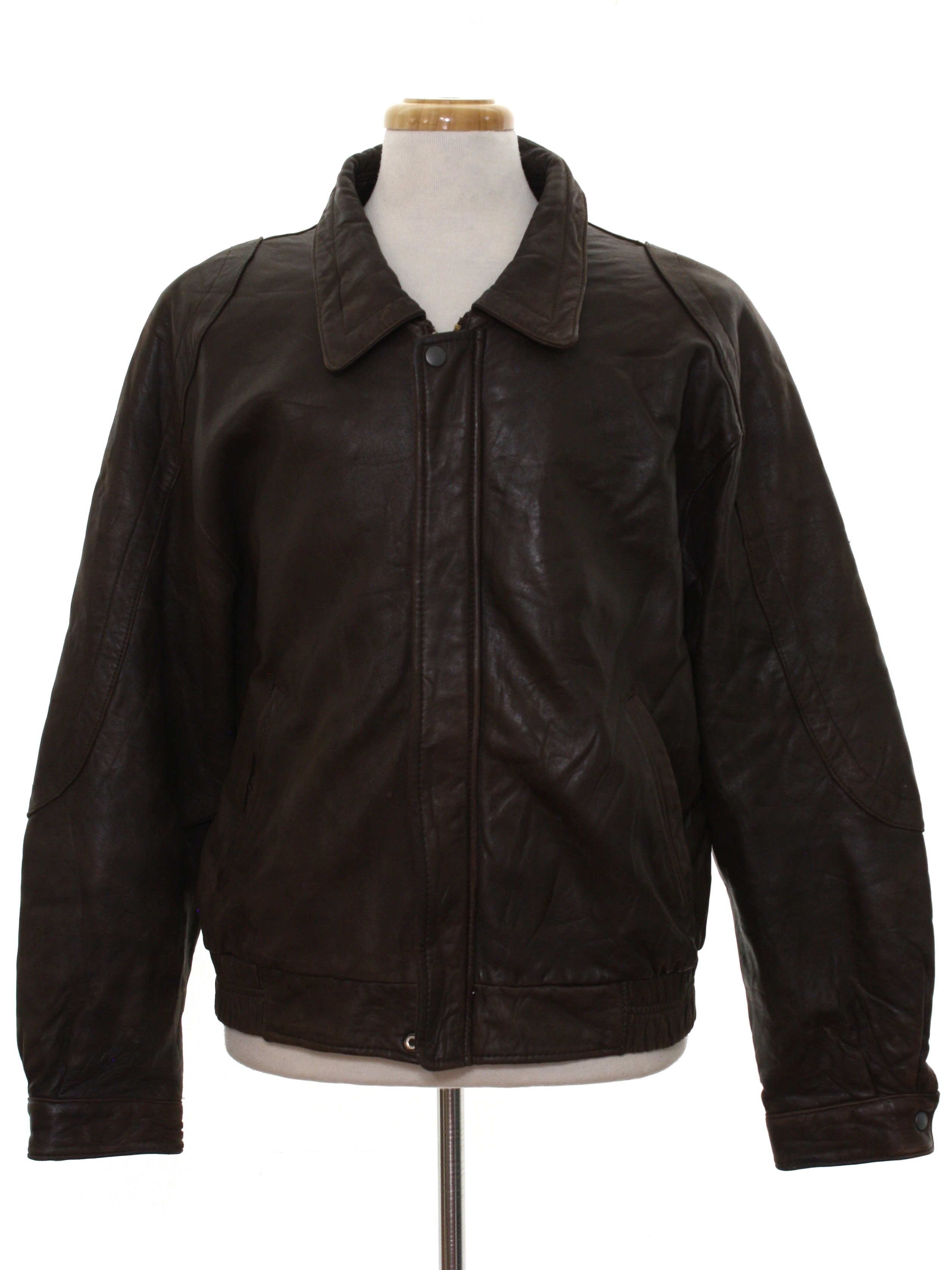 1980's U2 Wear Me Out Mens Totally 80s Leather Jacket 1980's U2 Wear Me Out Mens Totally 80s Leather Jacket