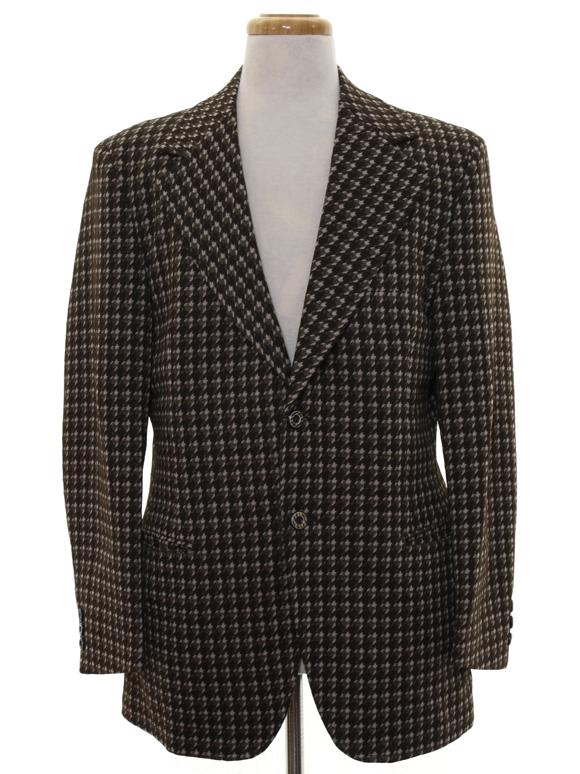 70's Vintage Jacket: 70s -Distinguished College Town Clothes- Mens Dark ...