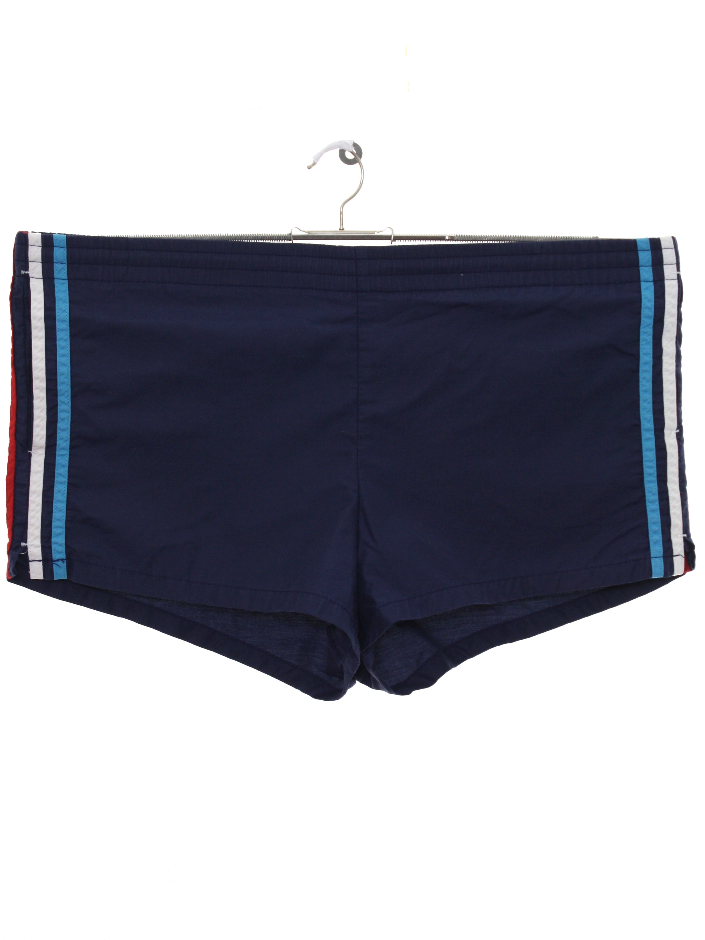 1980's Swimsuit/Swimwear (Jantzen): 80s -Jantzen- Mens midnight blue ...