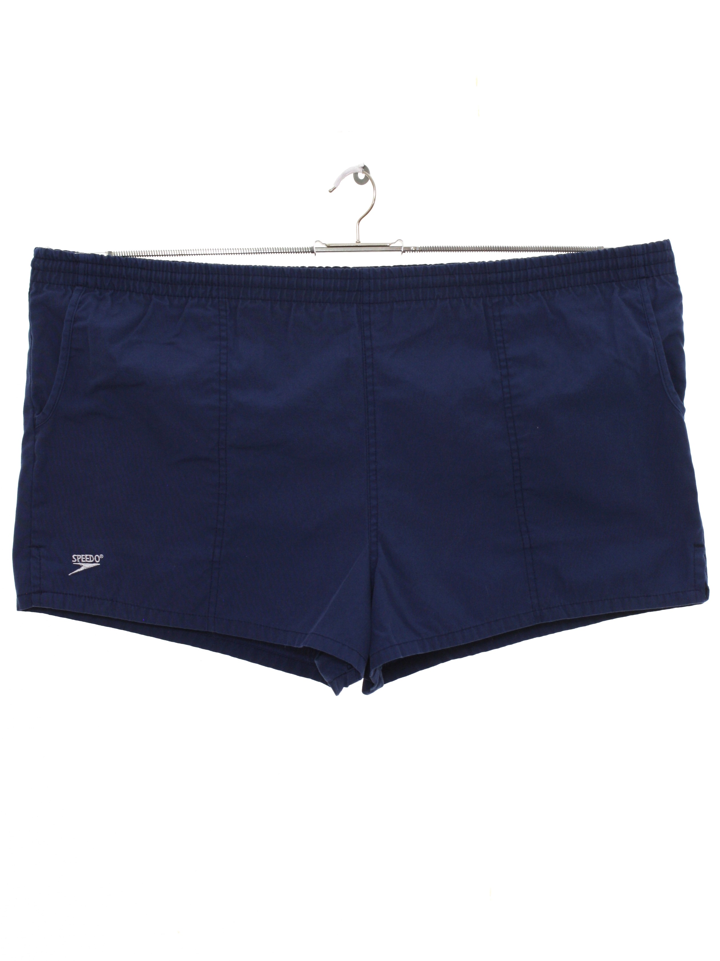 1990's Swimsuit/Swimwear (Speedo): 90s -Speedo- Mens midnight blue ...